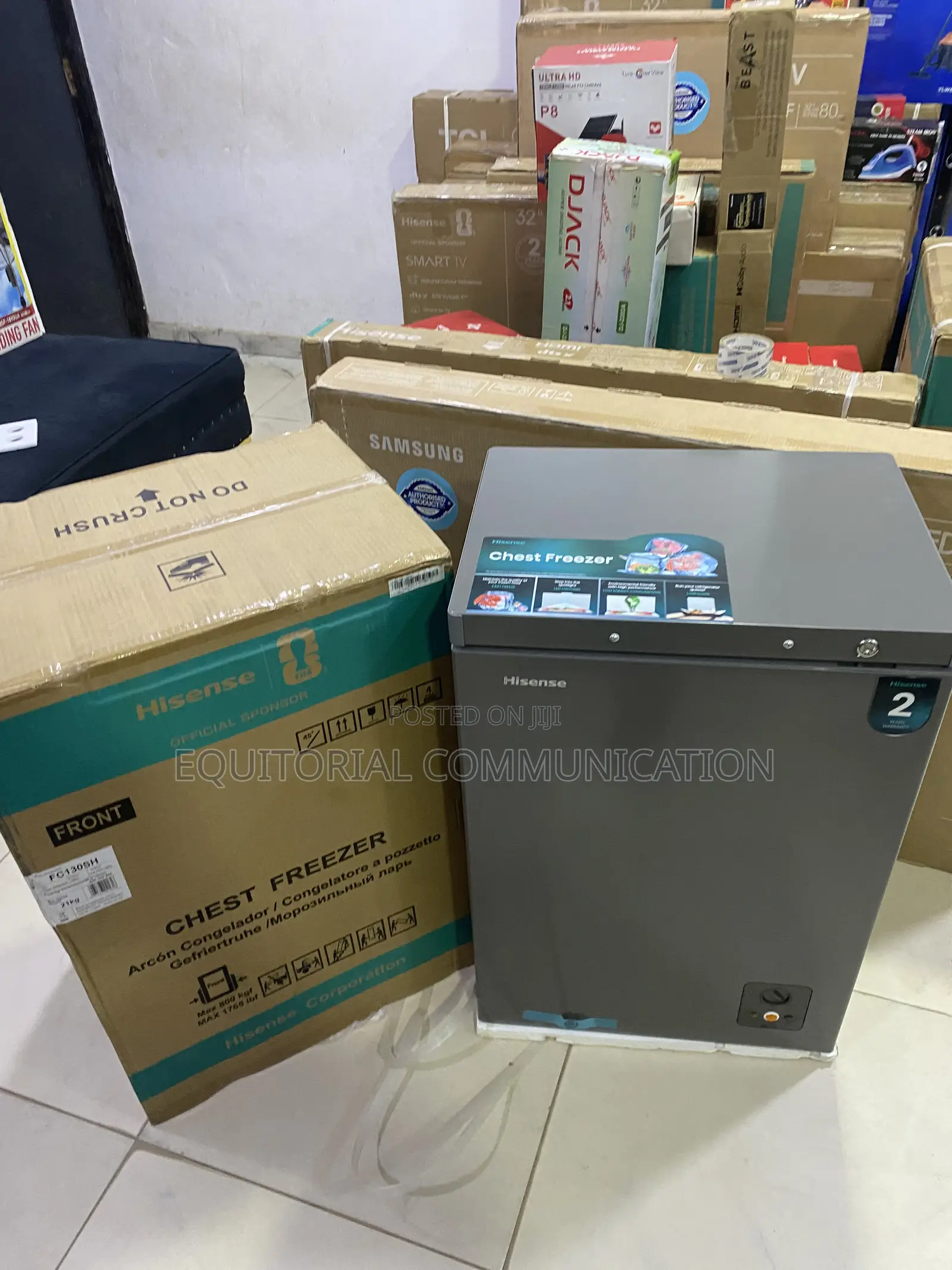 Hisense FC130SH 97L Freezer for Daily Food Preservation