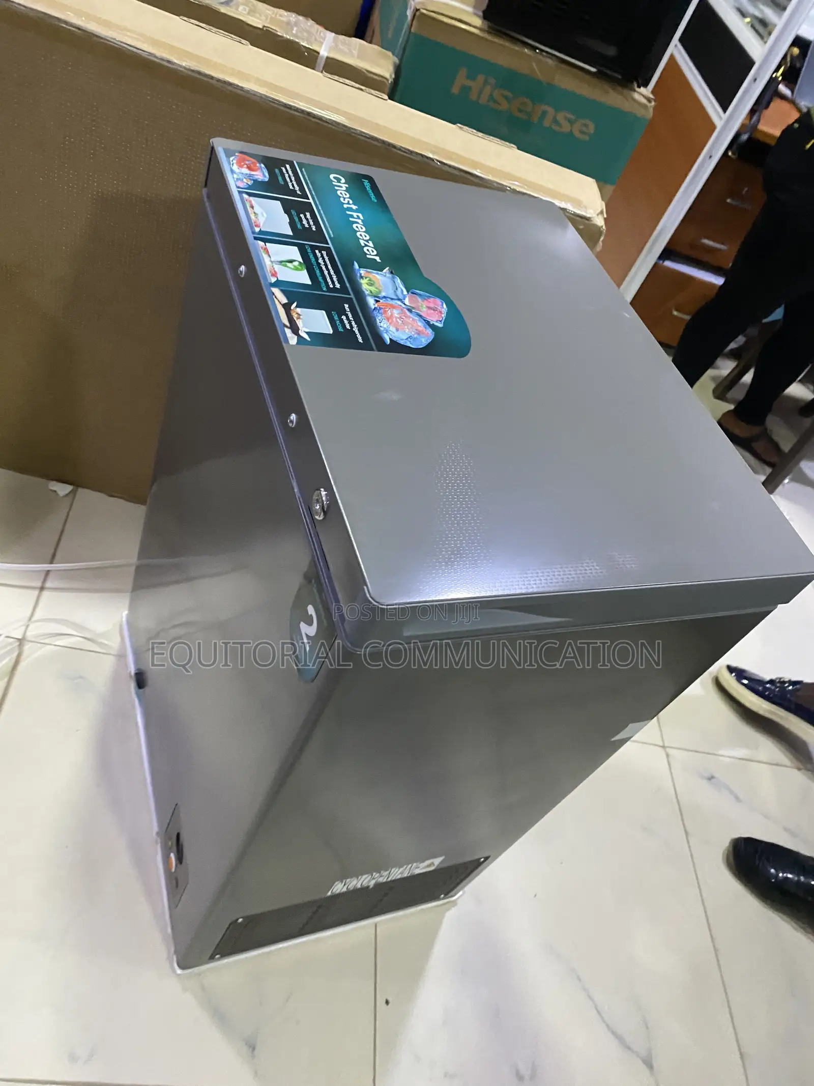 Hisense FC130SH 97L Chest Freezer for Extra Food Storage