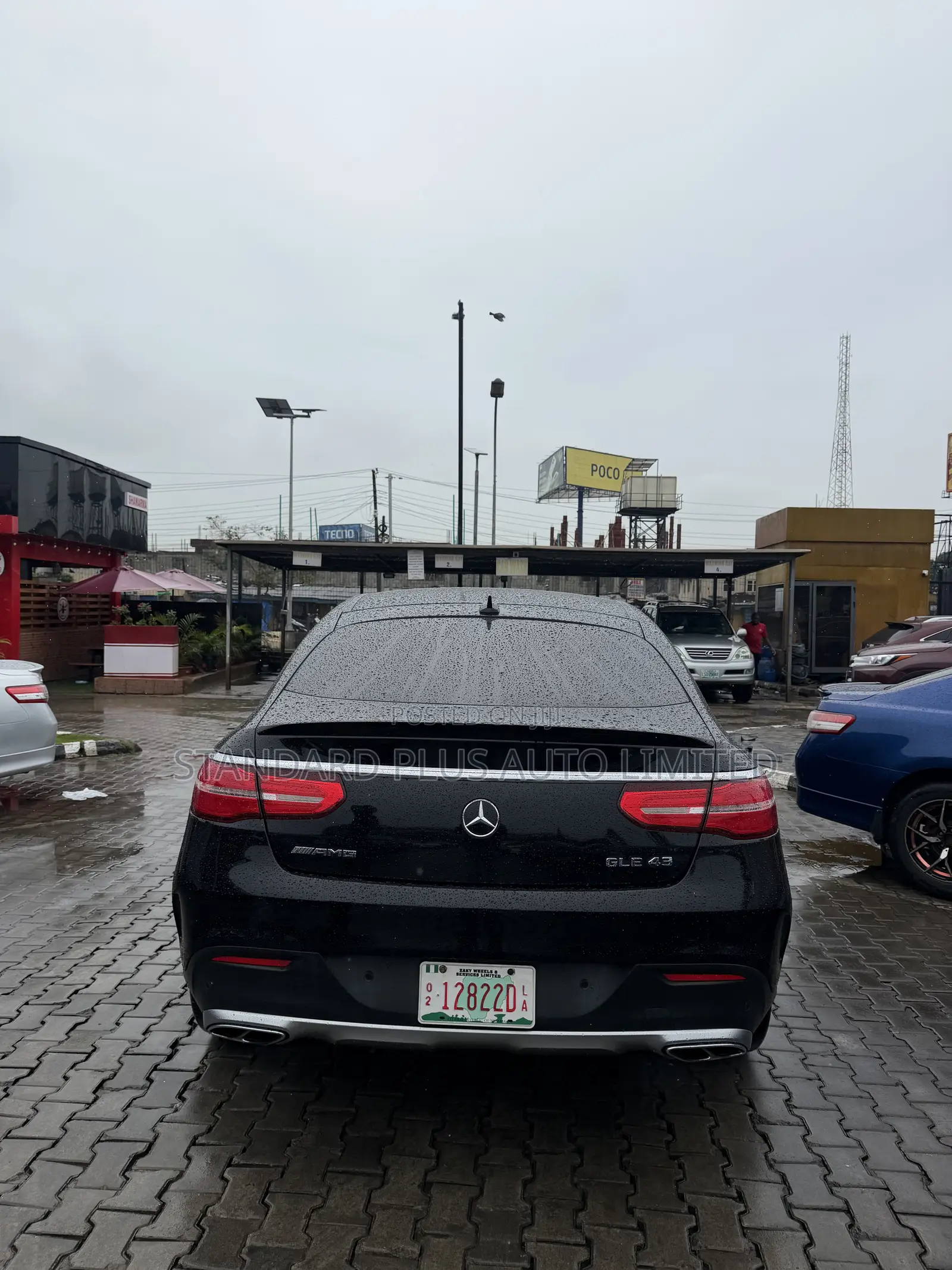 Mercedes-Benz GLE-Class AMG GLE 43 4MATIC 2018 Black