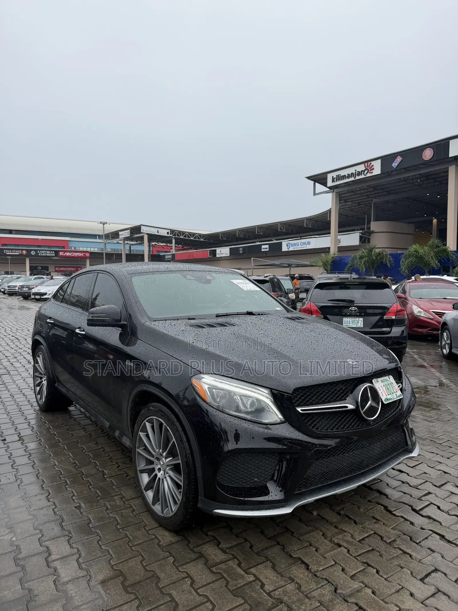 Mercedes-Benz GLE-Class AMG GLE 43 4MATIC 2018 Black