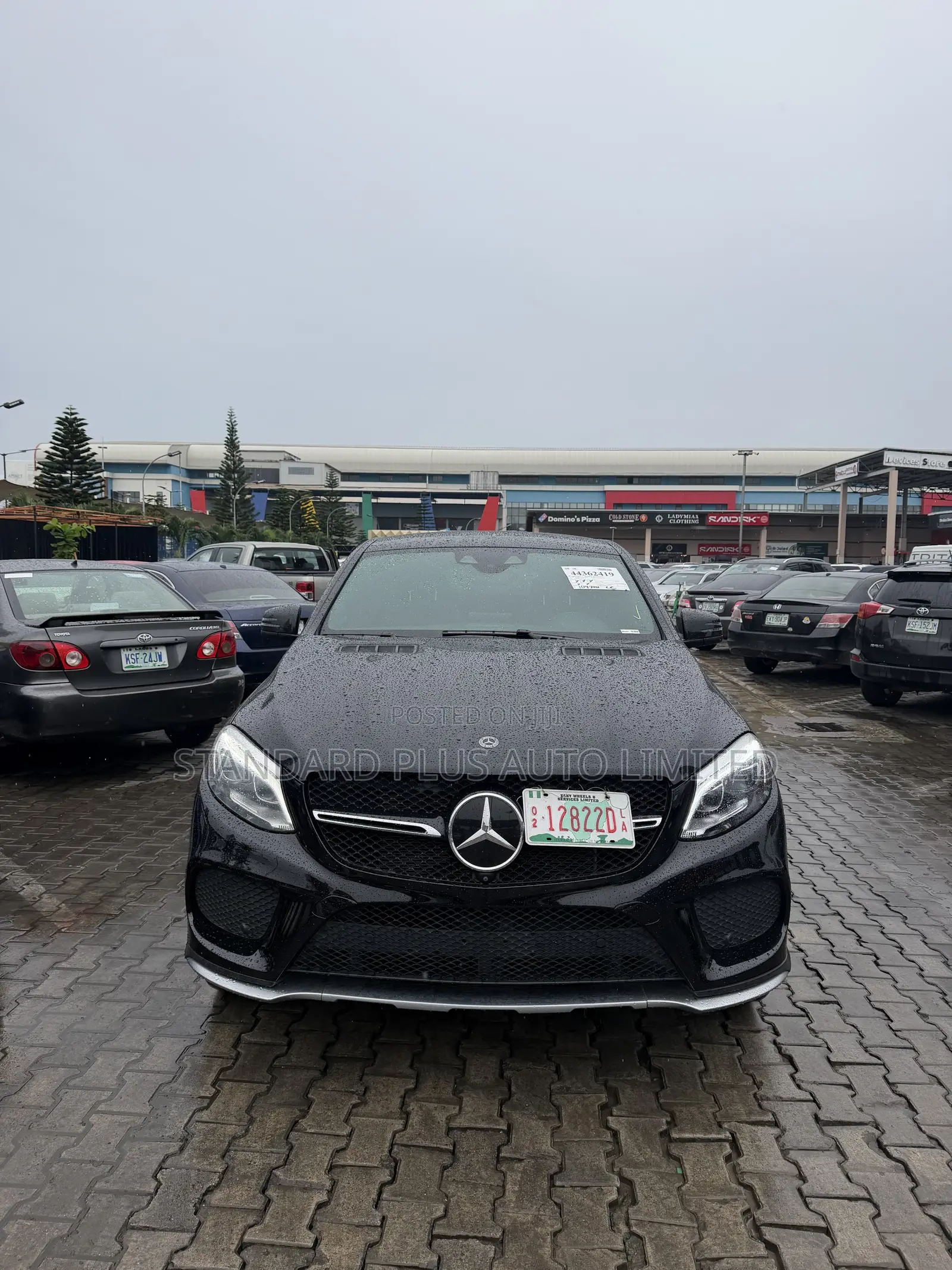 Mercedes-Benz GLE-Class AMG GLE 43 4MATIC 2018 Black