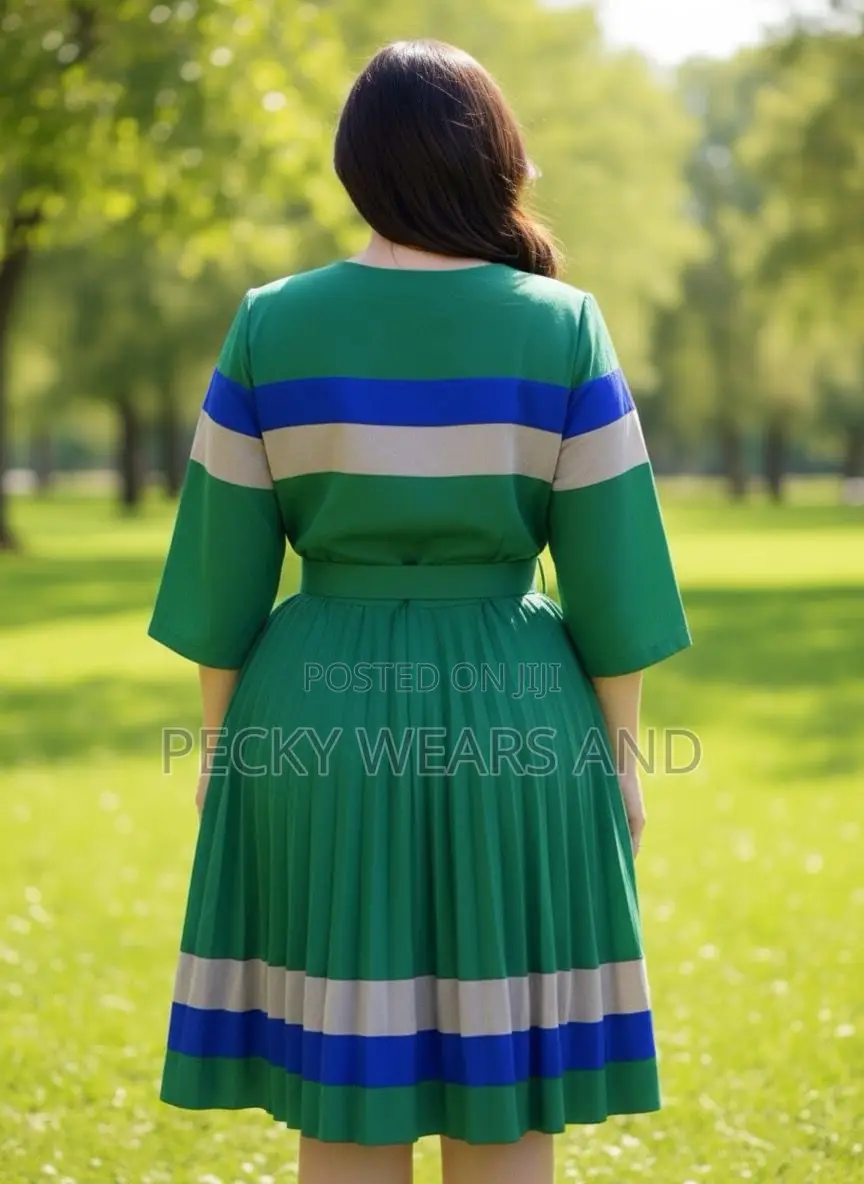 Classic Pleated Dress