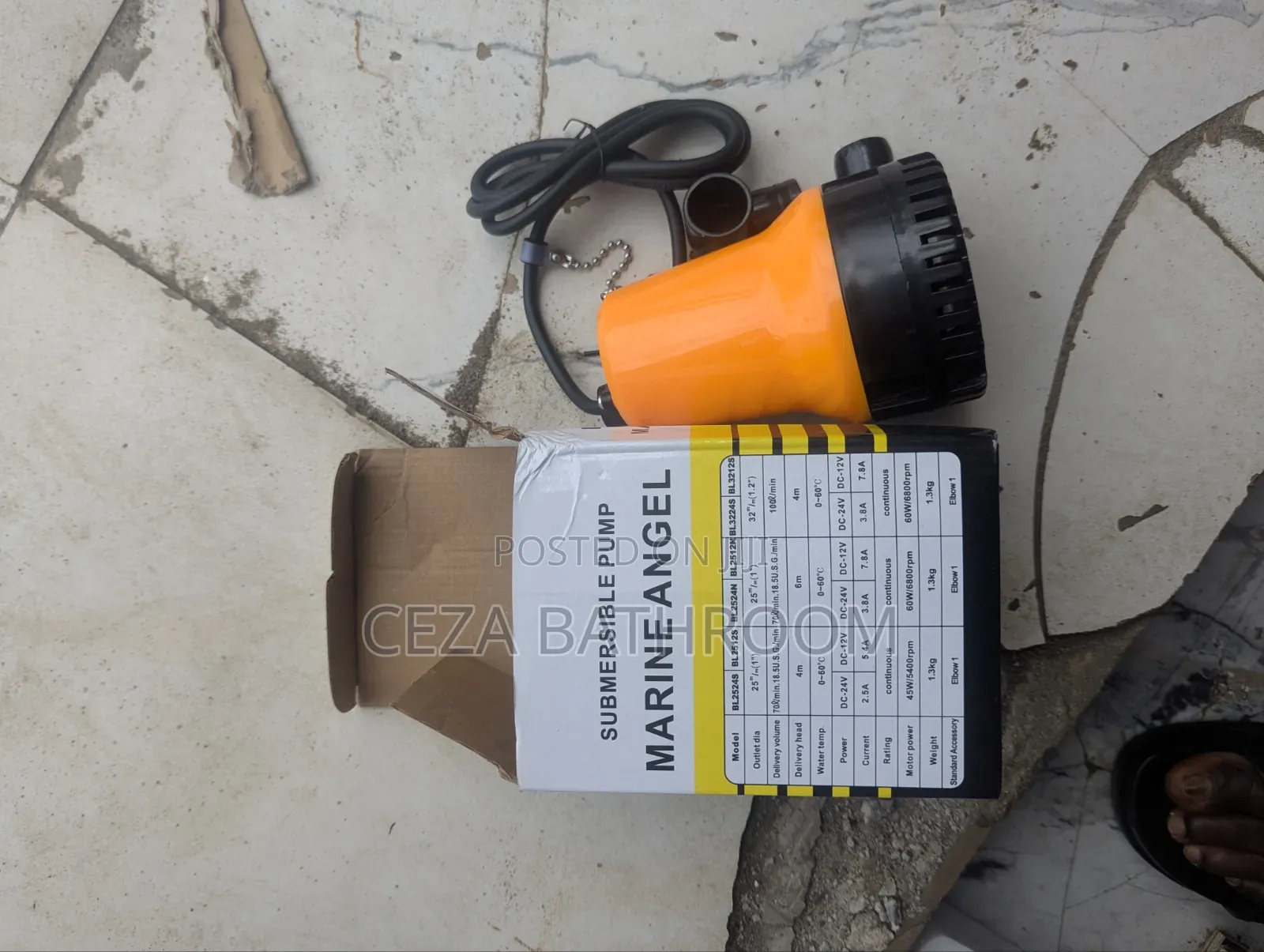 Marine Angel Submersible Pump