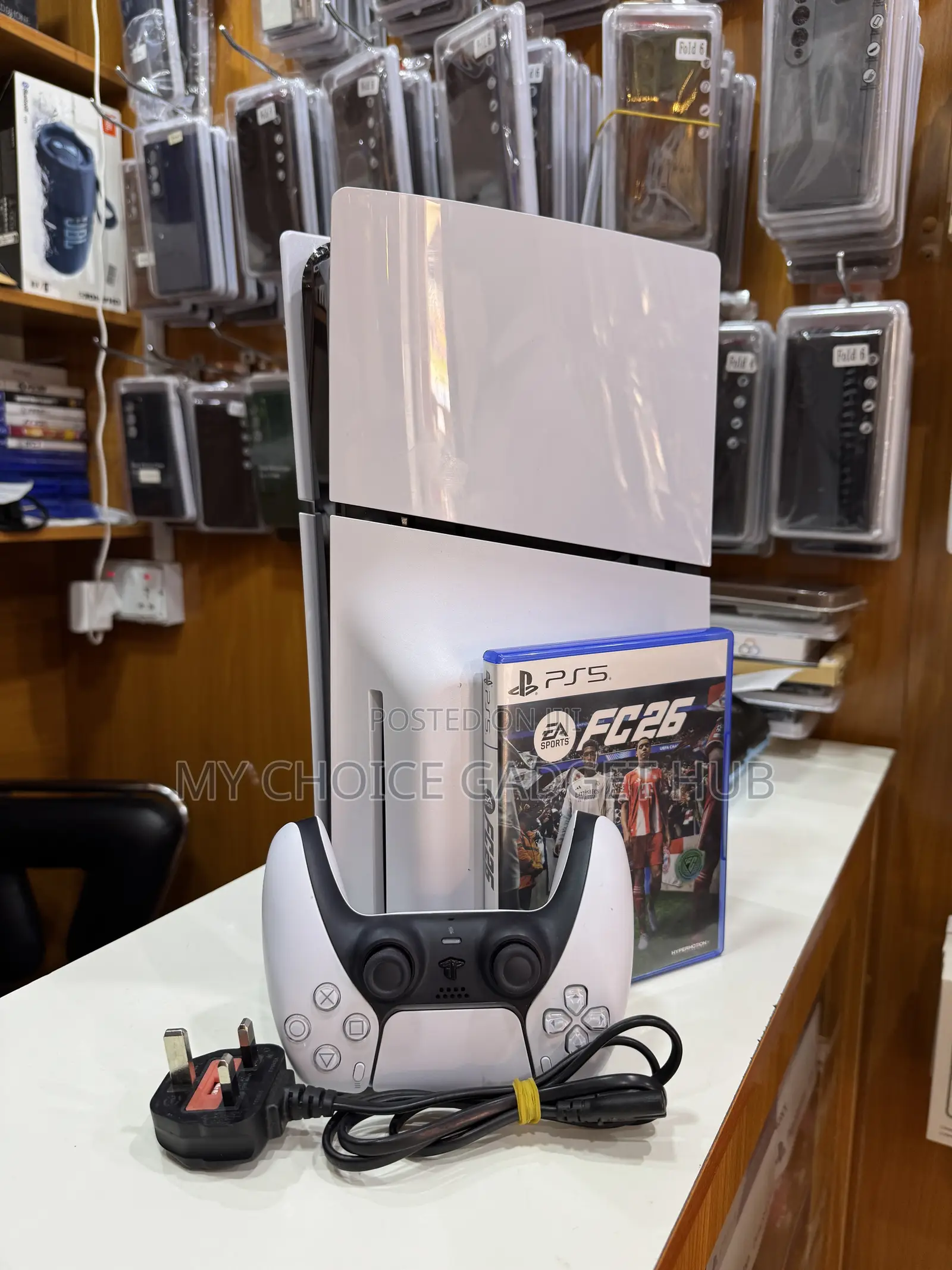 Ps5 Slim Console 1TB With One Pad and Fc26