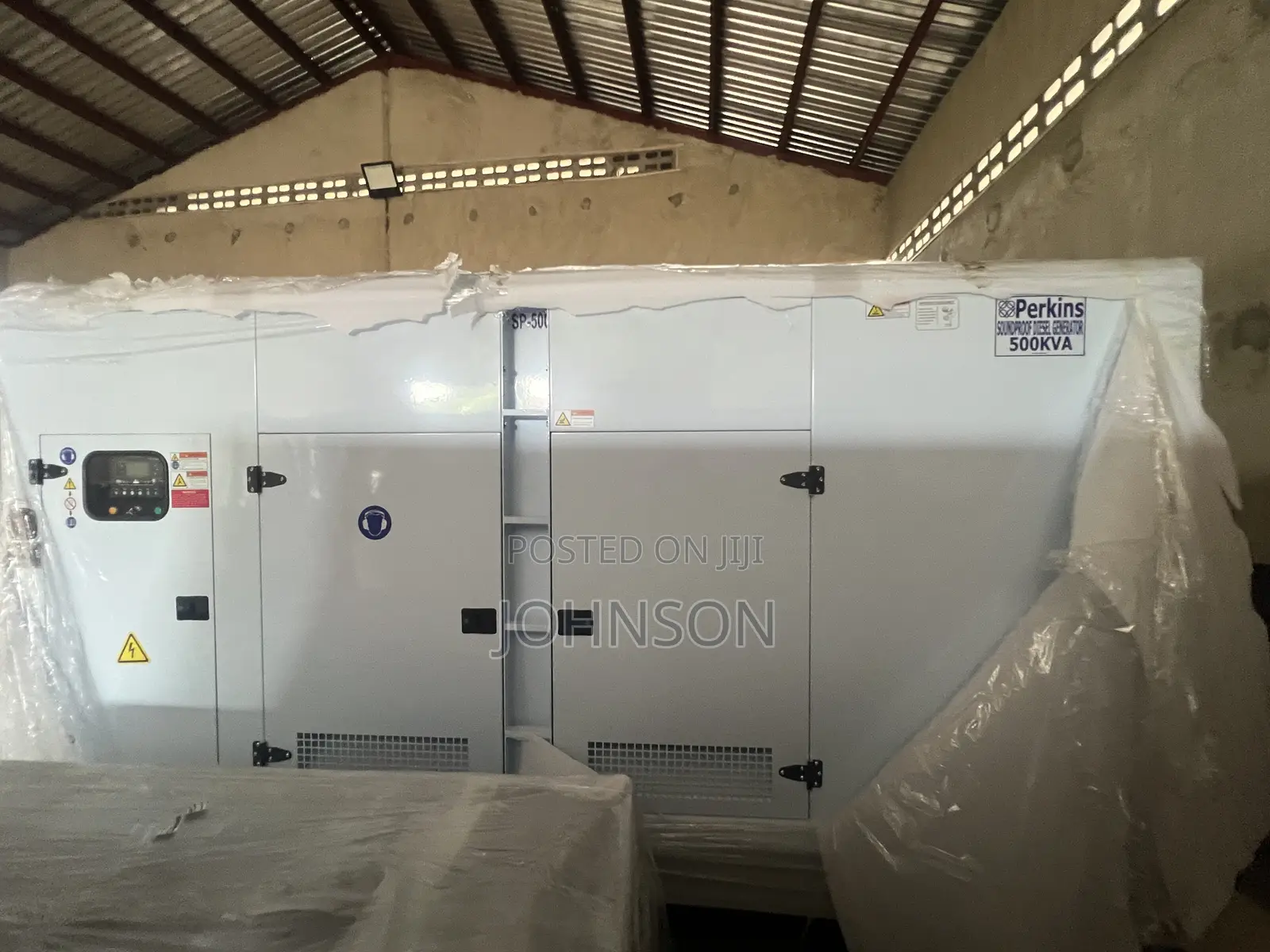 500kva Brand New UKPerkins Soundproof Diesel Generator 100% Copper 