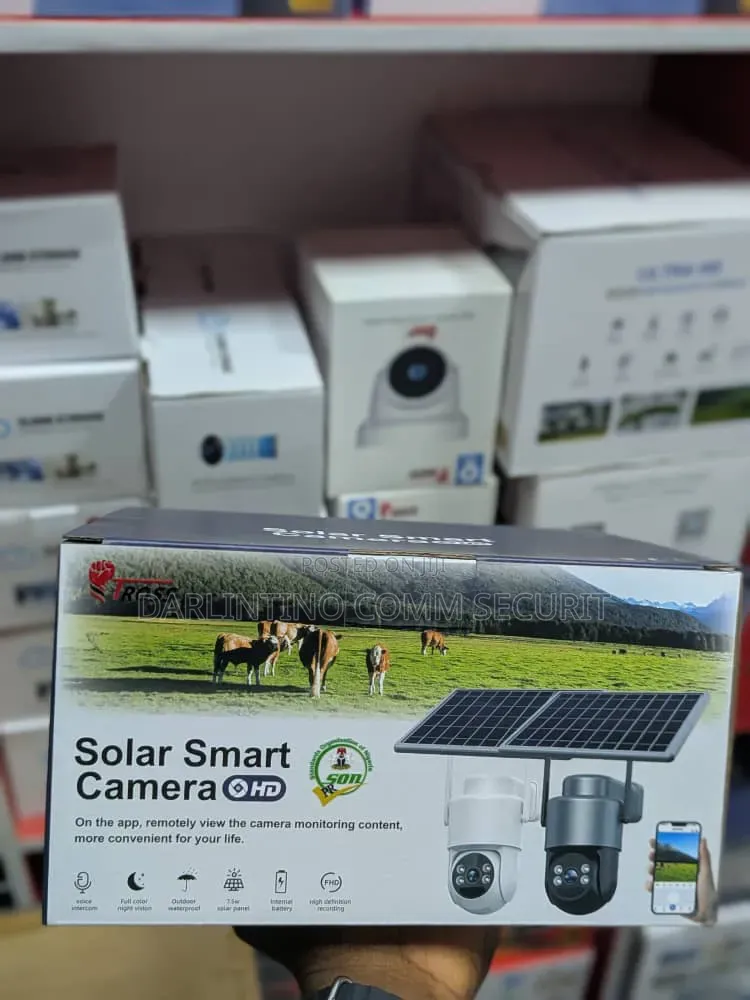Solar Smart Camera HD (Dual-Lens PTZ Outdoor Security Camera)
