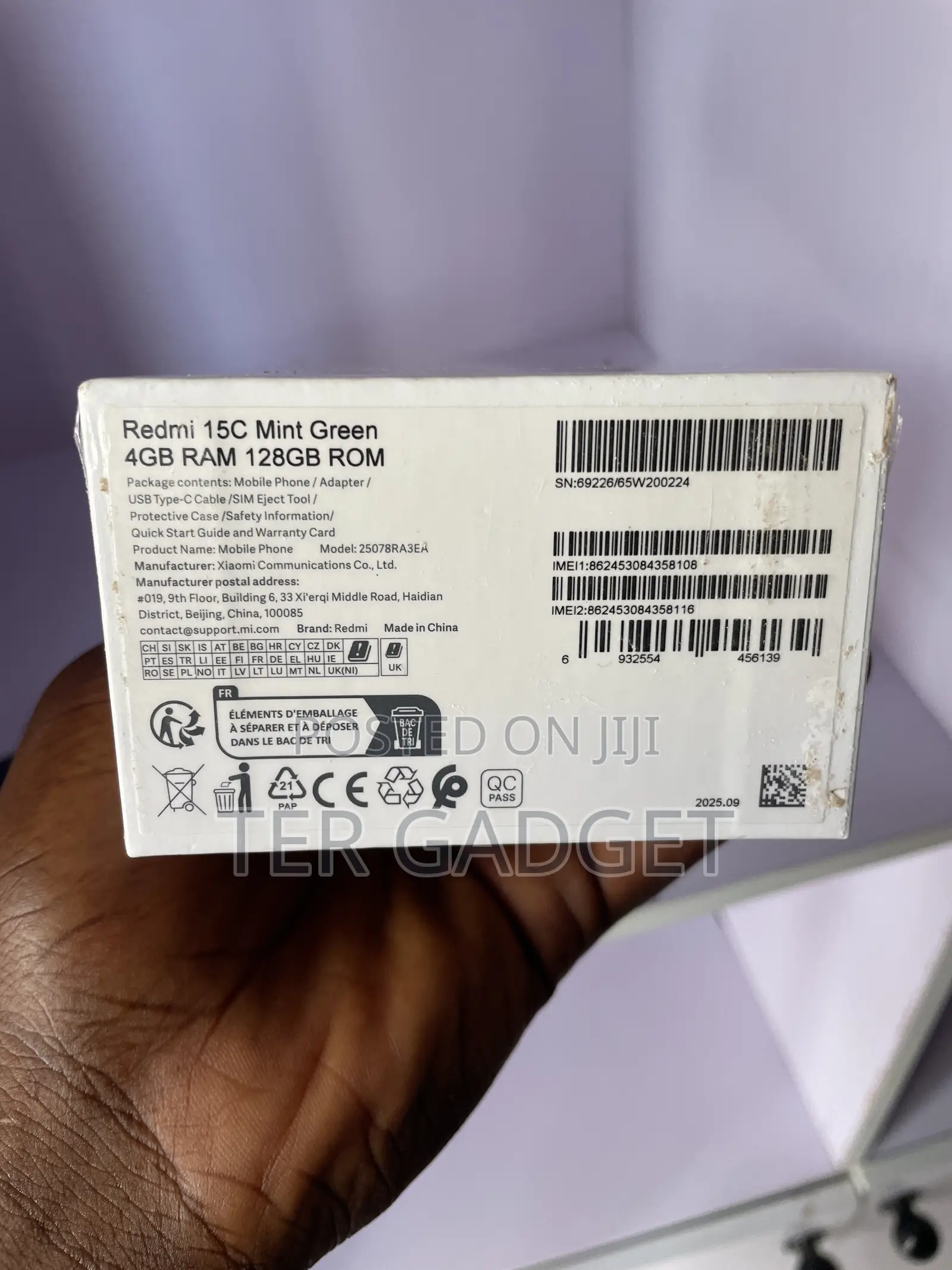 New Mobile Phone 128 GB Blue