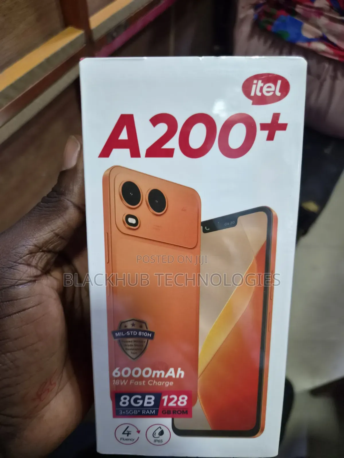 New Itel A200+ 128 GB White