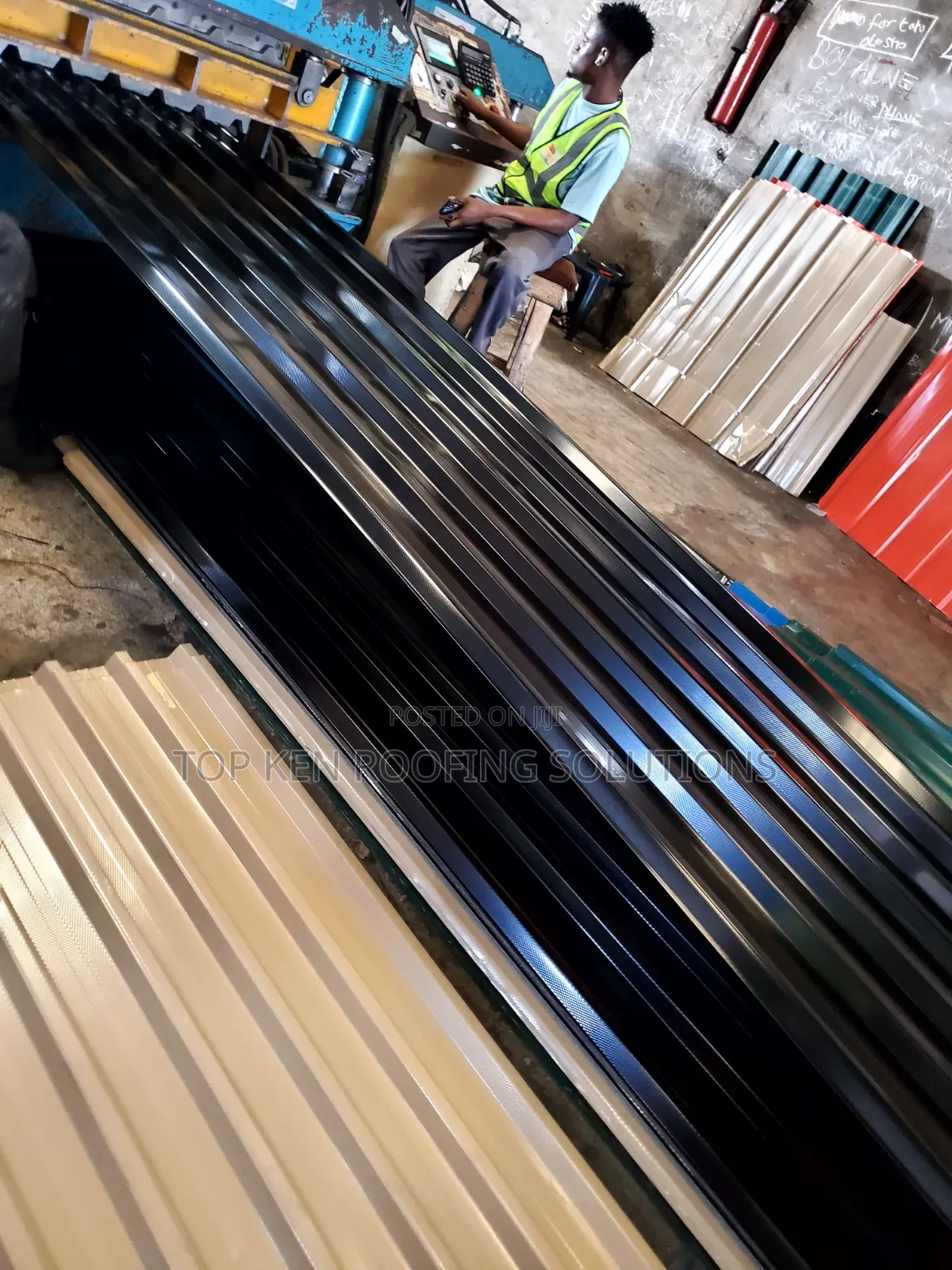 0.60mm Oven Baked Longspan T Black