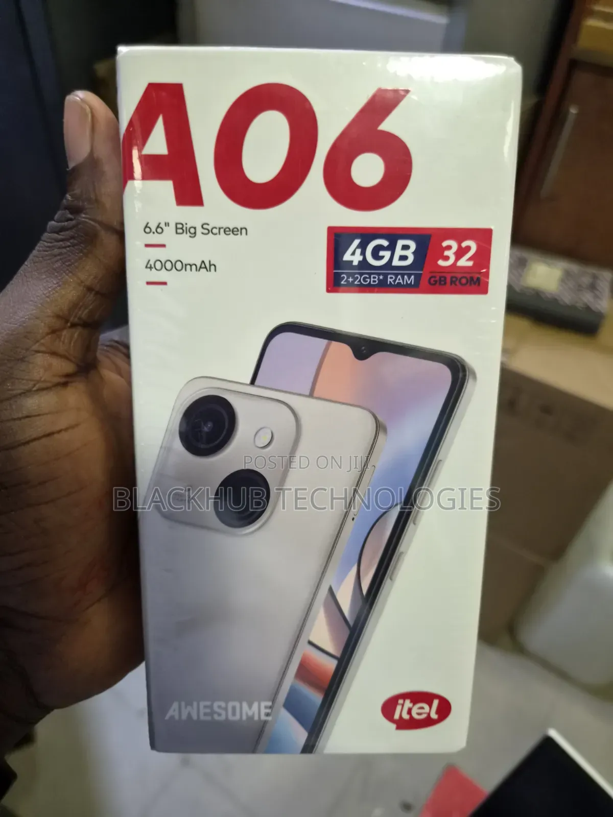 New Itel A06 32 GB Gold
