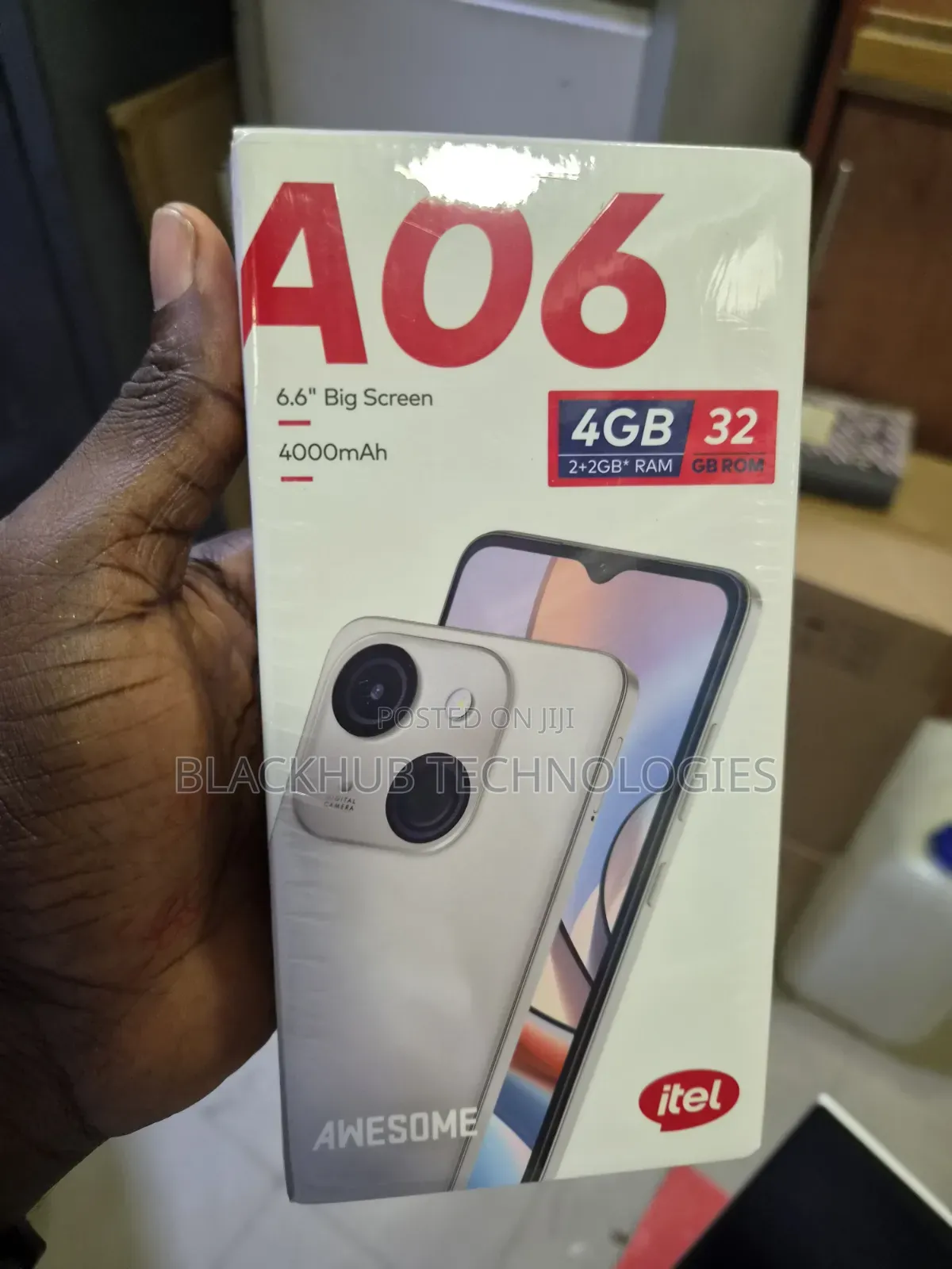 New Itel A06 32 GB Gold