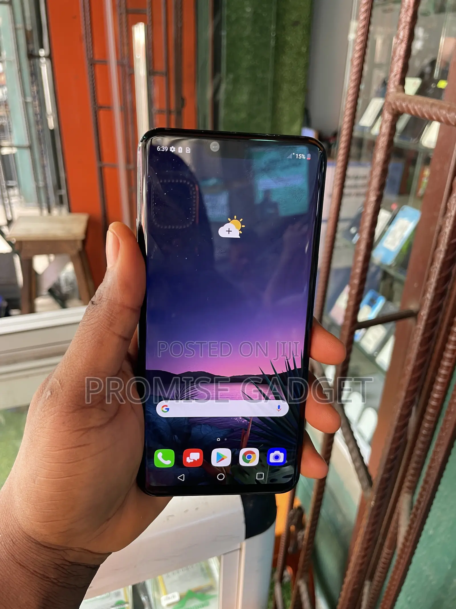 LG G8 Thinq 128 GB Black