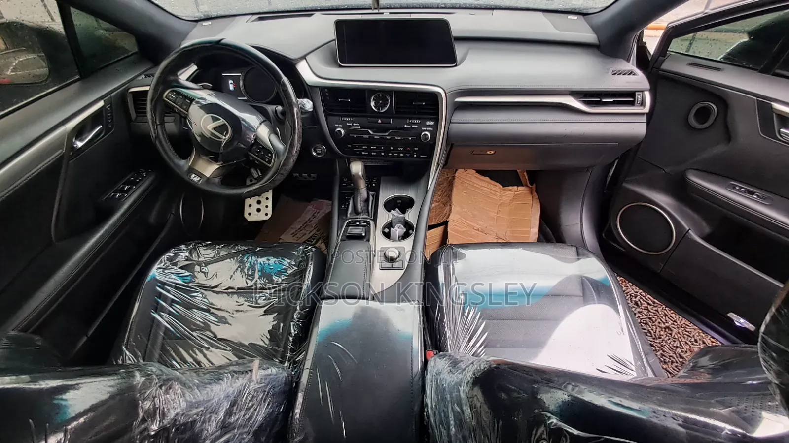 Lexus RX 350 F Sport AWD 2018 Gray