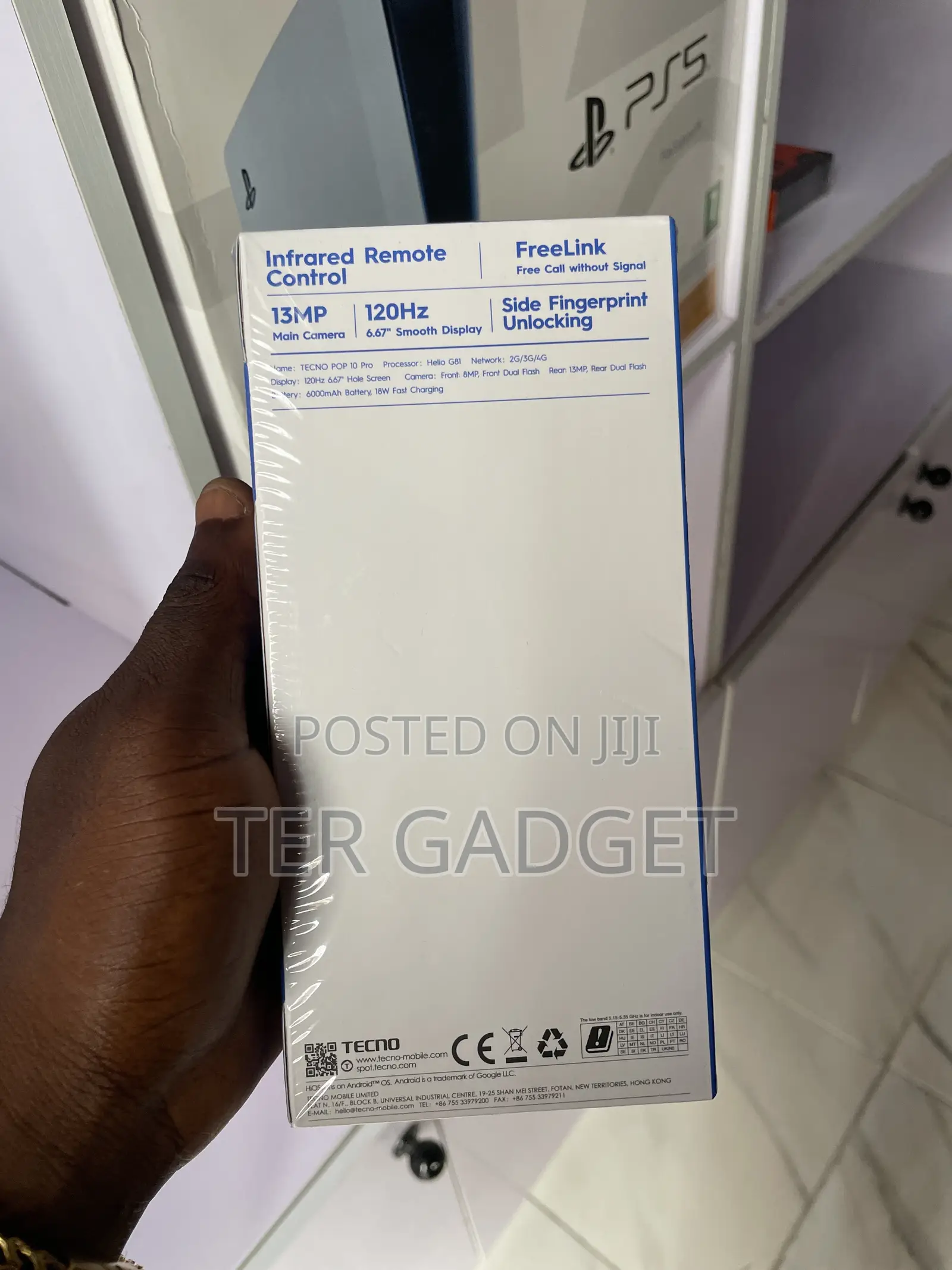 New Mobile Phone 128 GB Black