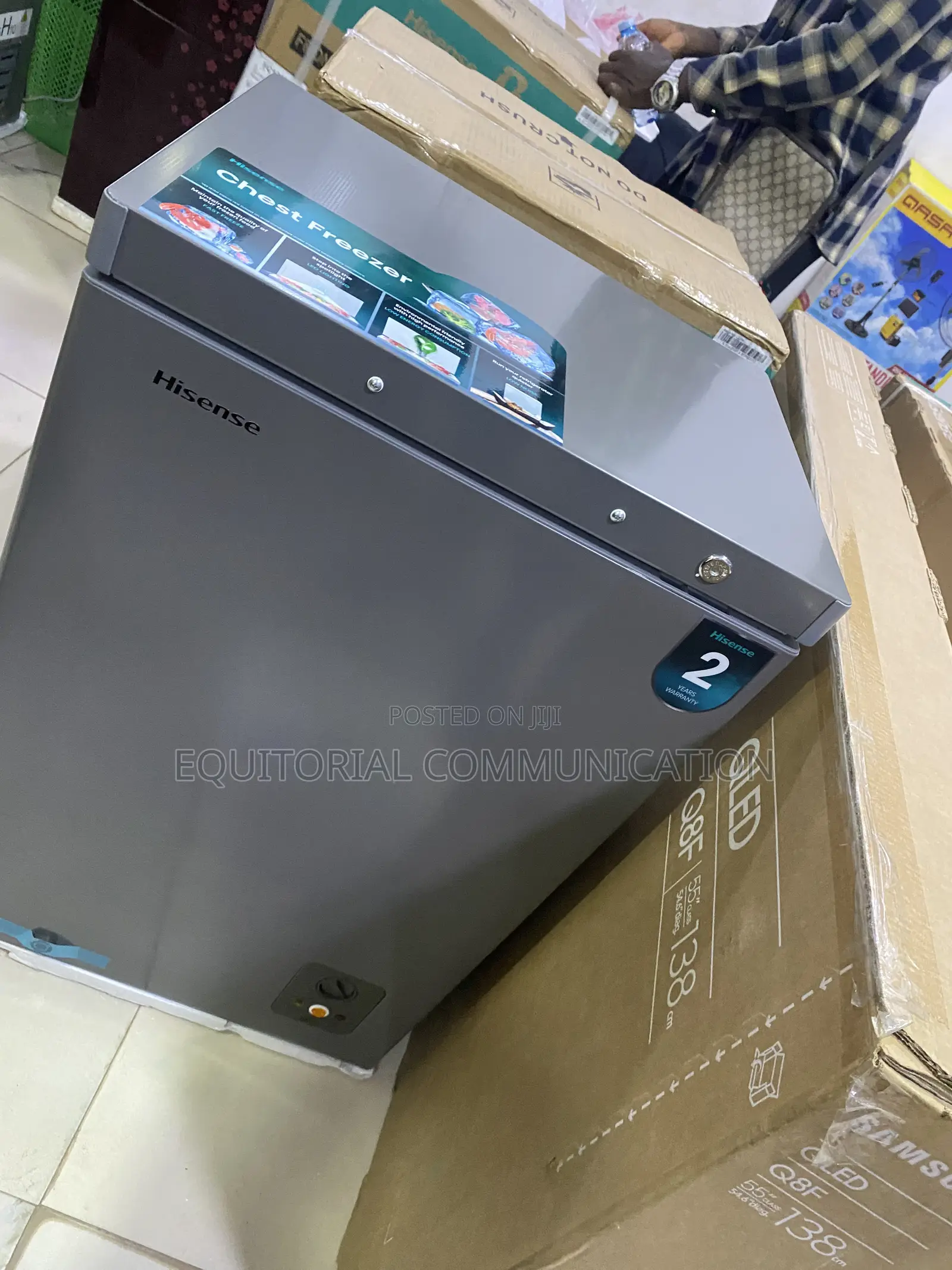 Hisense FC130SH 97L Chest Freezer for Food Stocking