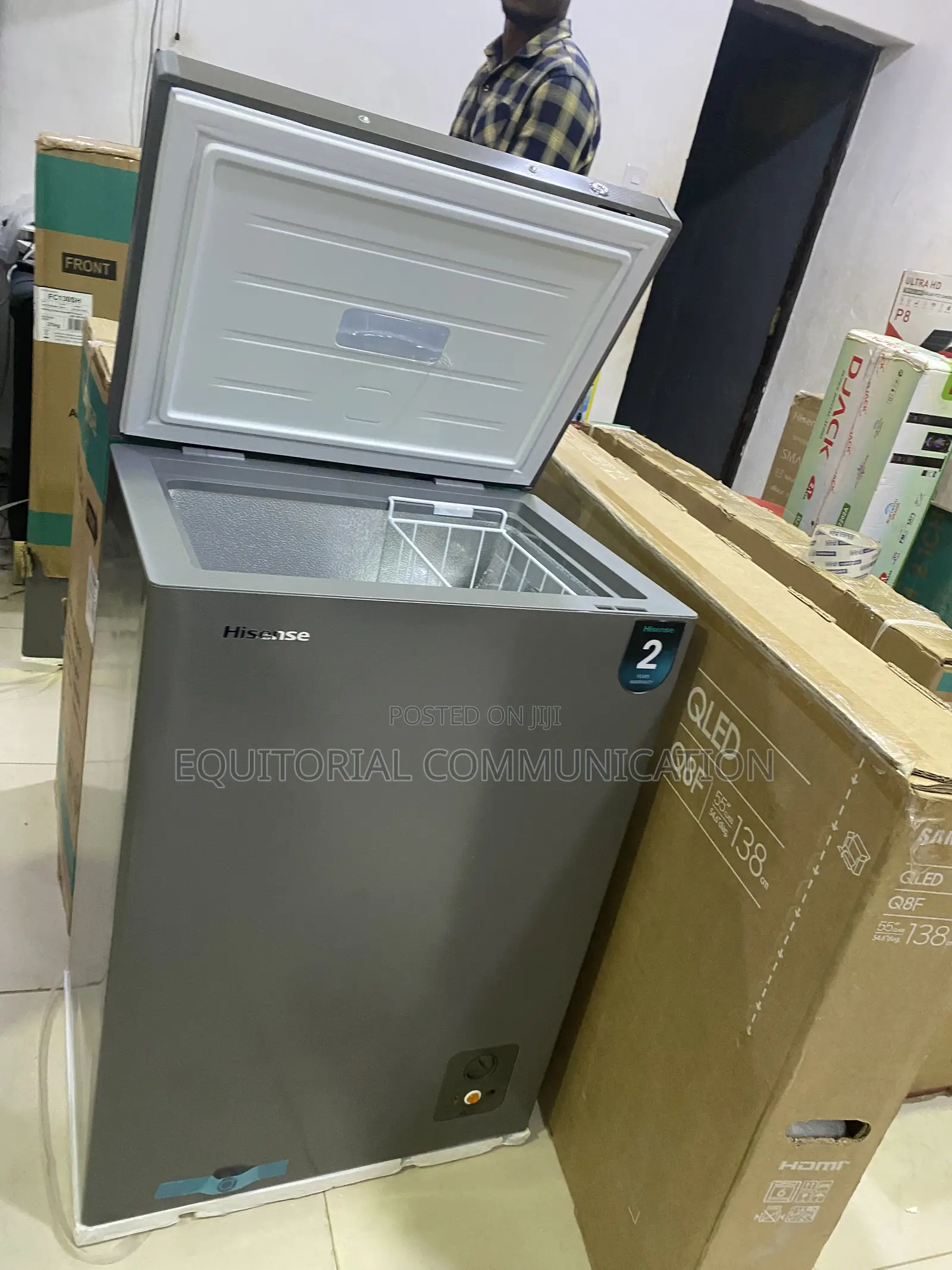 Hisense FC130SH 97L Chest Freezer for Food Stocking