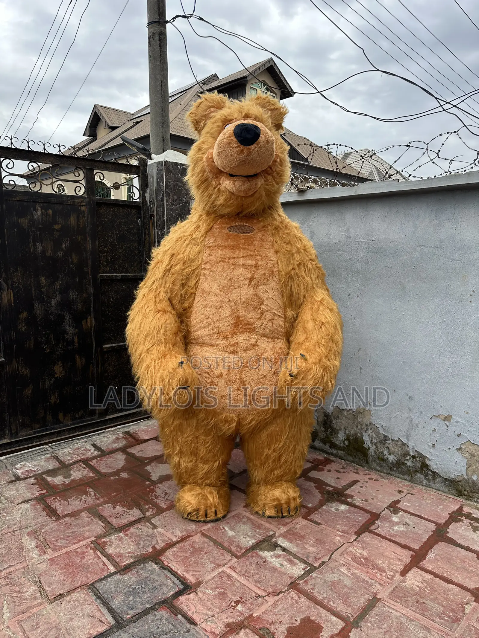 Inflatable Bear Mascot