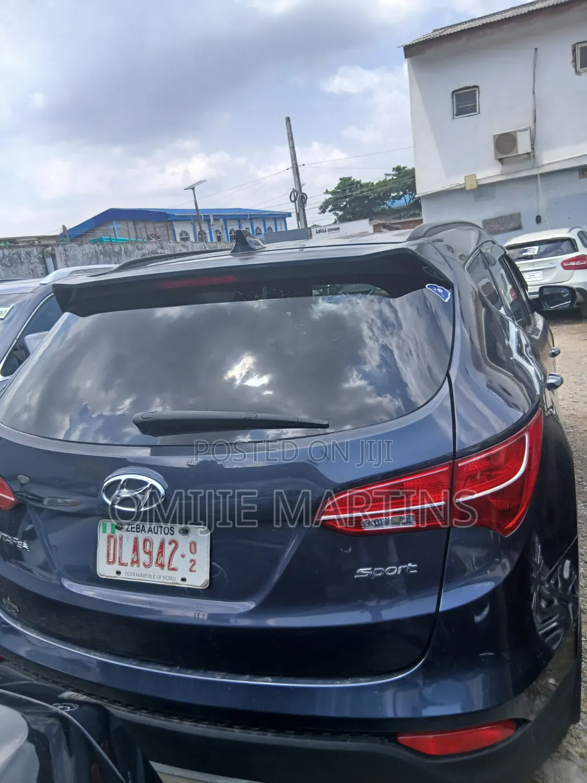 Hyundai Santa Fe 2014 Blue