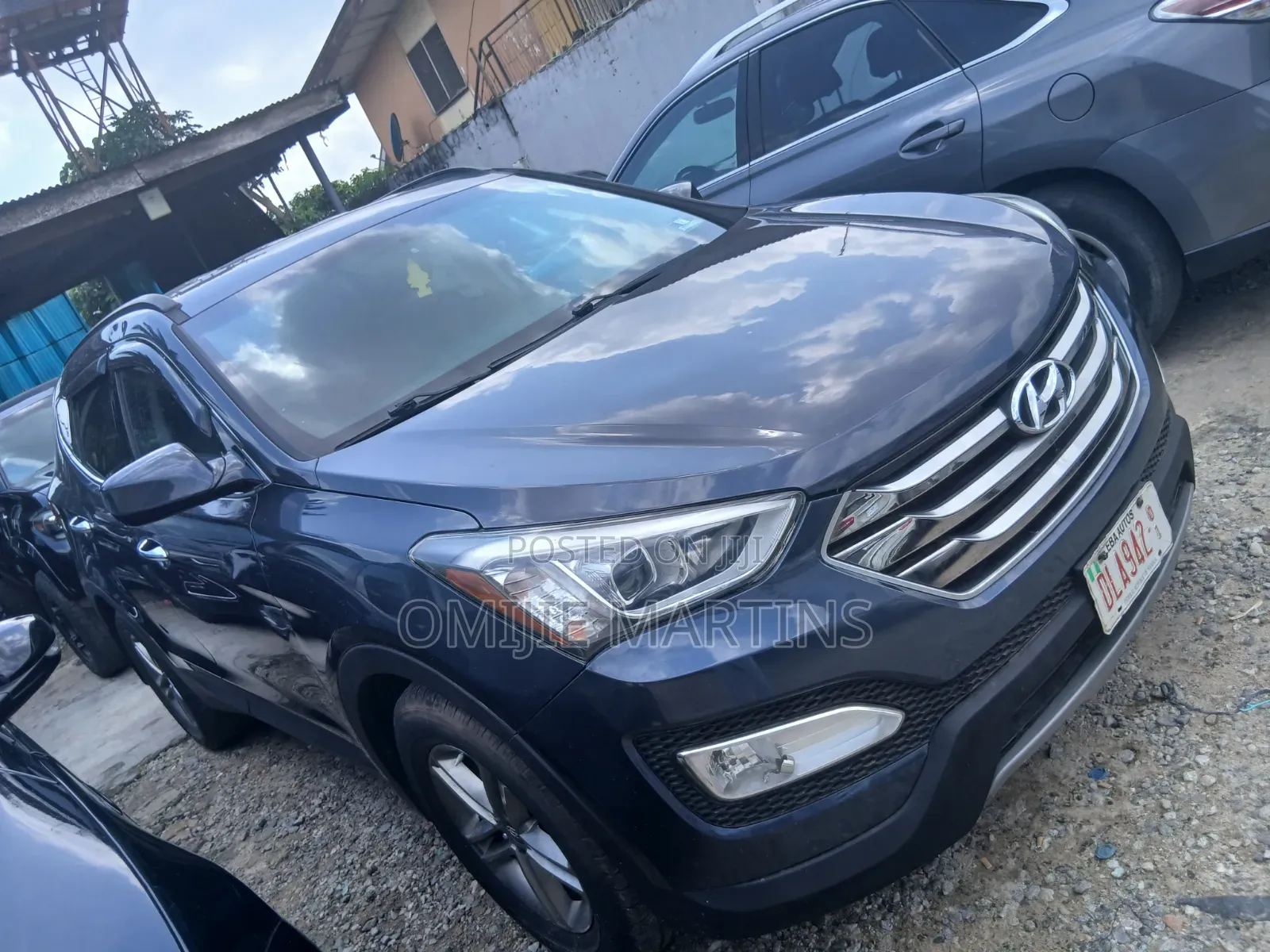 Hyundai Santa Fe 2014 Blue