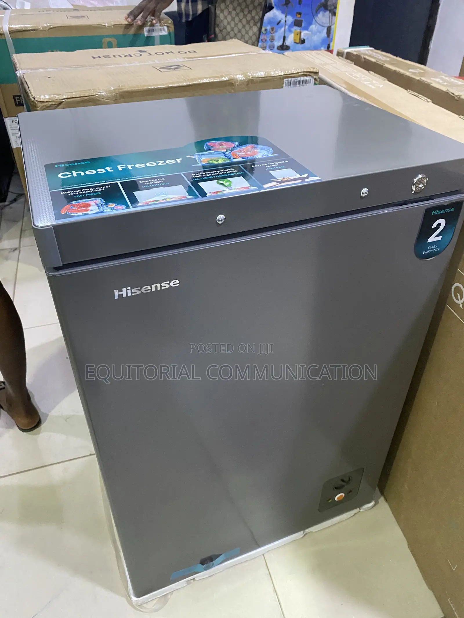 Hisense FC130SH 97L Chest Freezer for Home Food Supplies