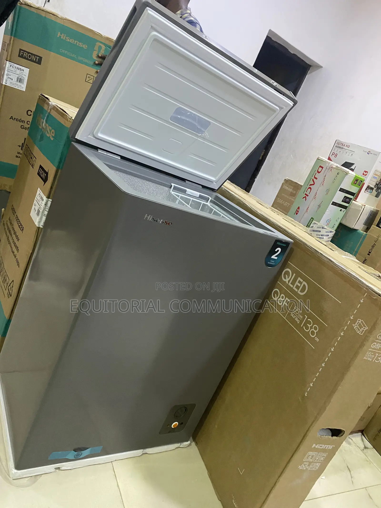 Hisense FC130SH 97L Chest Freezer for Home Food Supplies