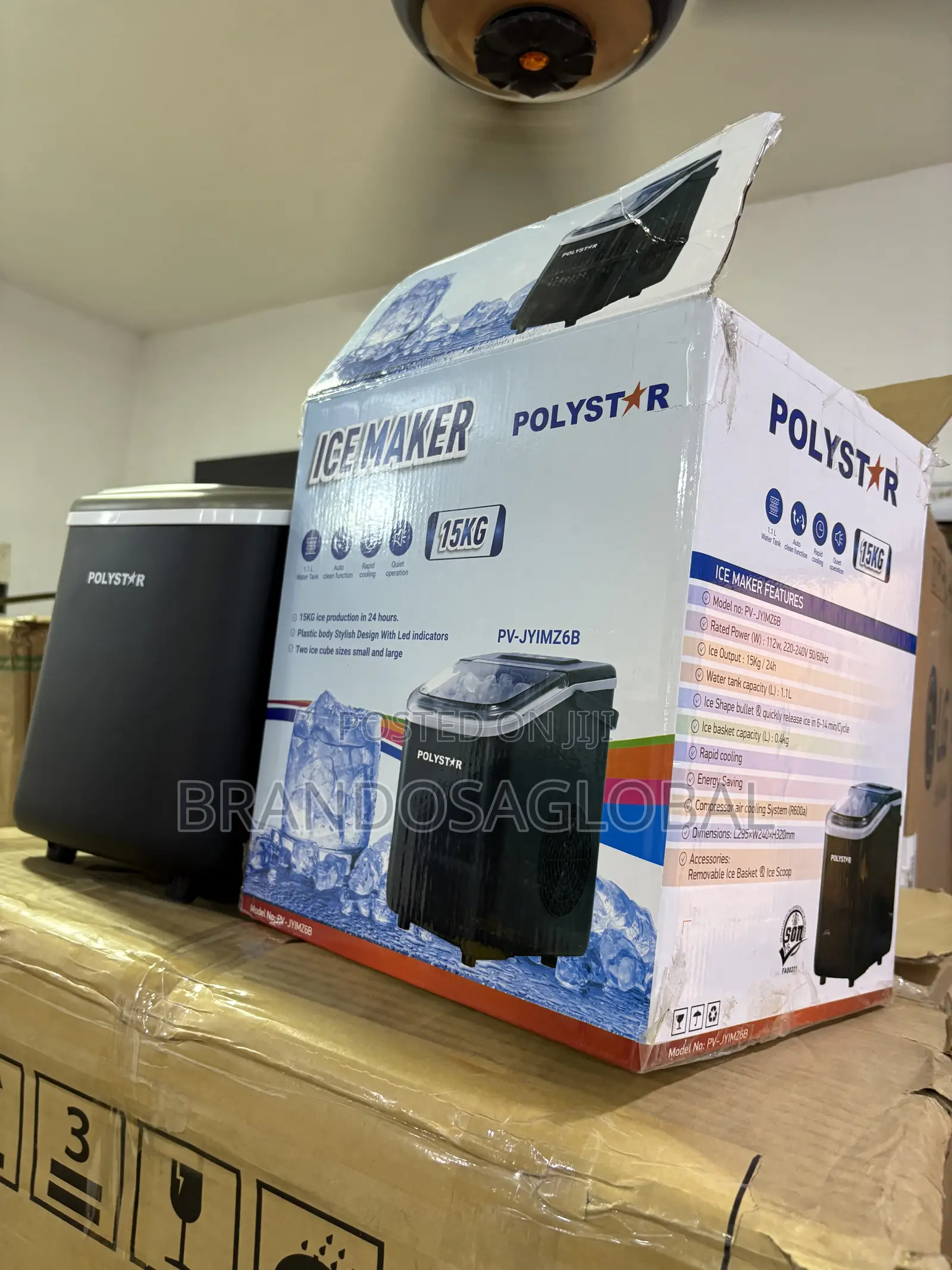 Polystar 15KG Ice Maker for Daily Use