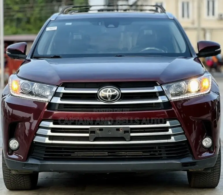 Toyota Highlander Limited Platinum 4x4 V6 (3.5L 6cyl 8A) 2018 Burgundy
