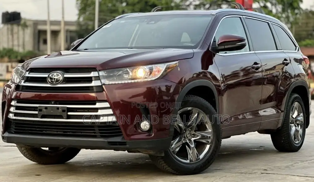 Toyota Highlander Limited Platinum 4x4 V6 (3.5L 6cyl 8A) 2018 Burgundy