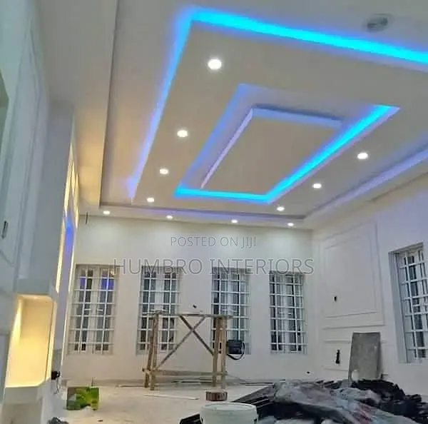 Gypsum Board Ceiling Installation