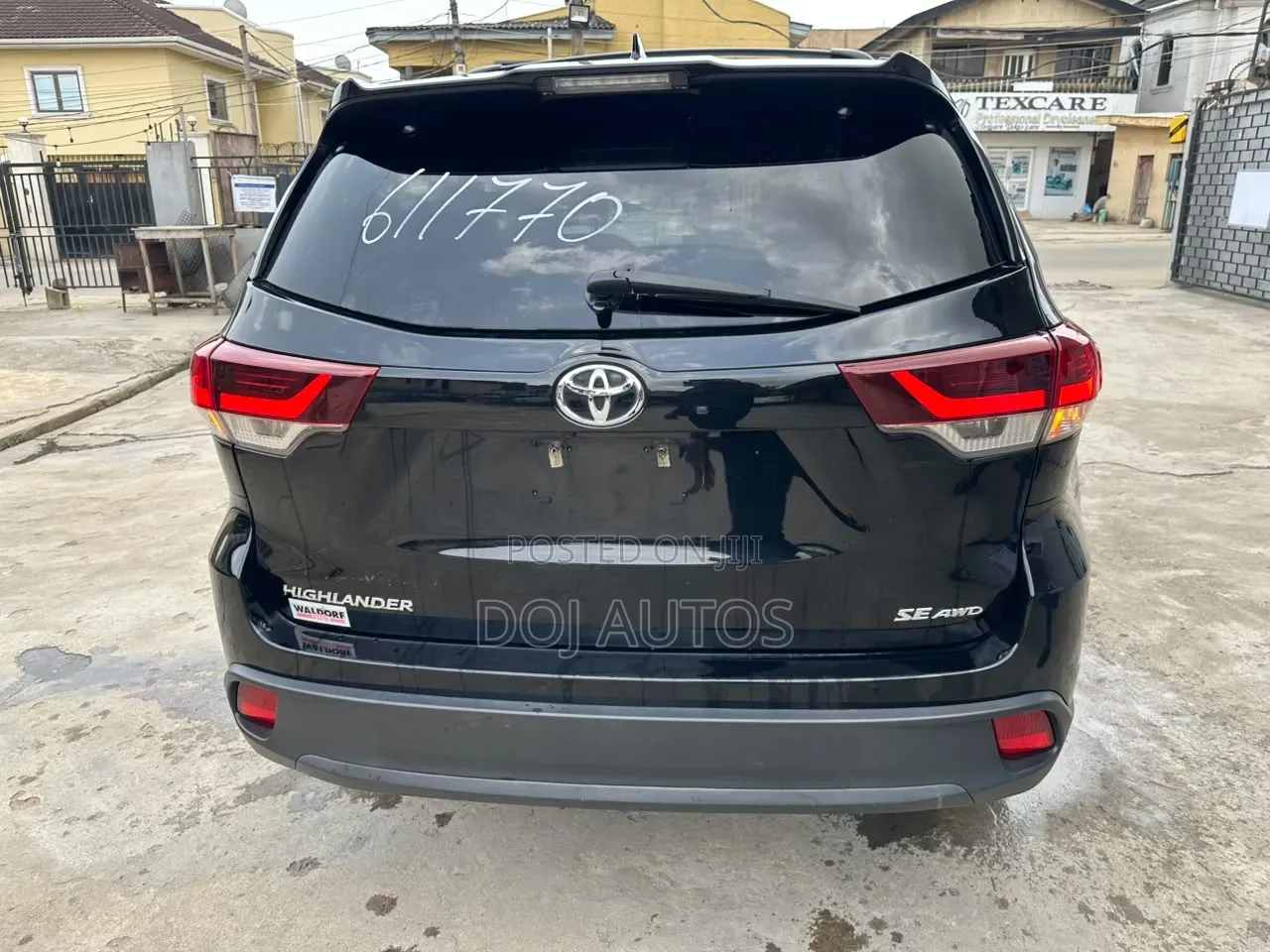 Toyota Highlander SE 2019 Black