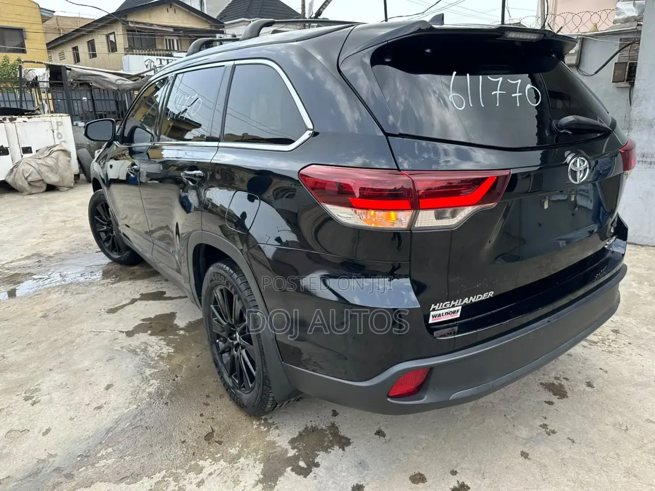 Toyota Highlander SE 2019 Black