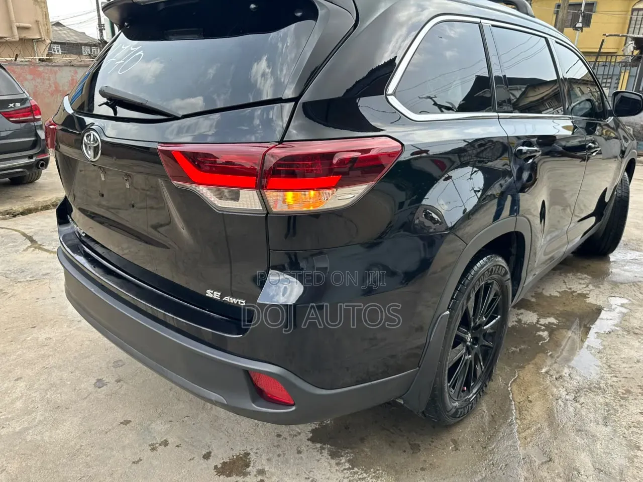 Toyota Highlander SE 2019 Black