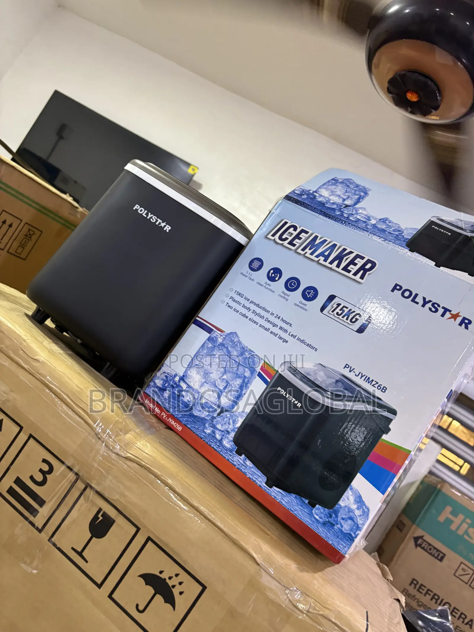 Polystar 15KG Ice Maker for Offices