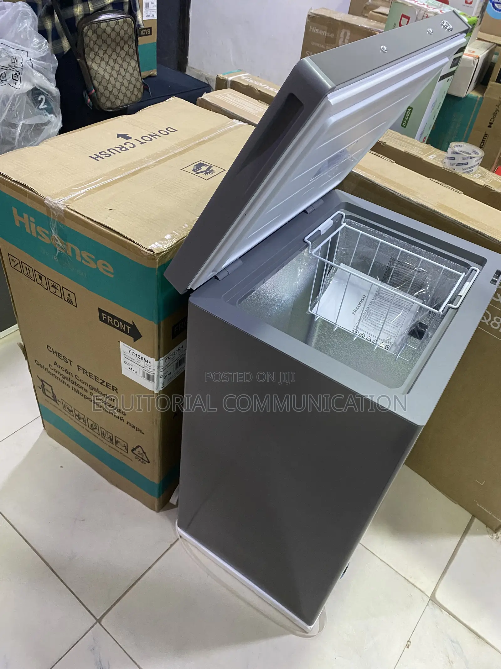 Hisense FC130SH 97L Compact Freezer for Small Businesses