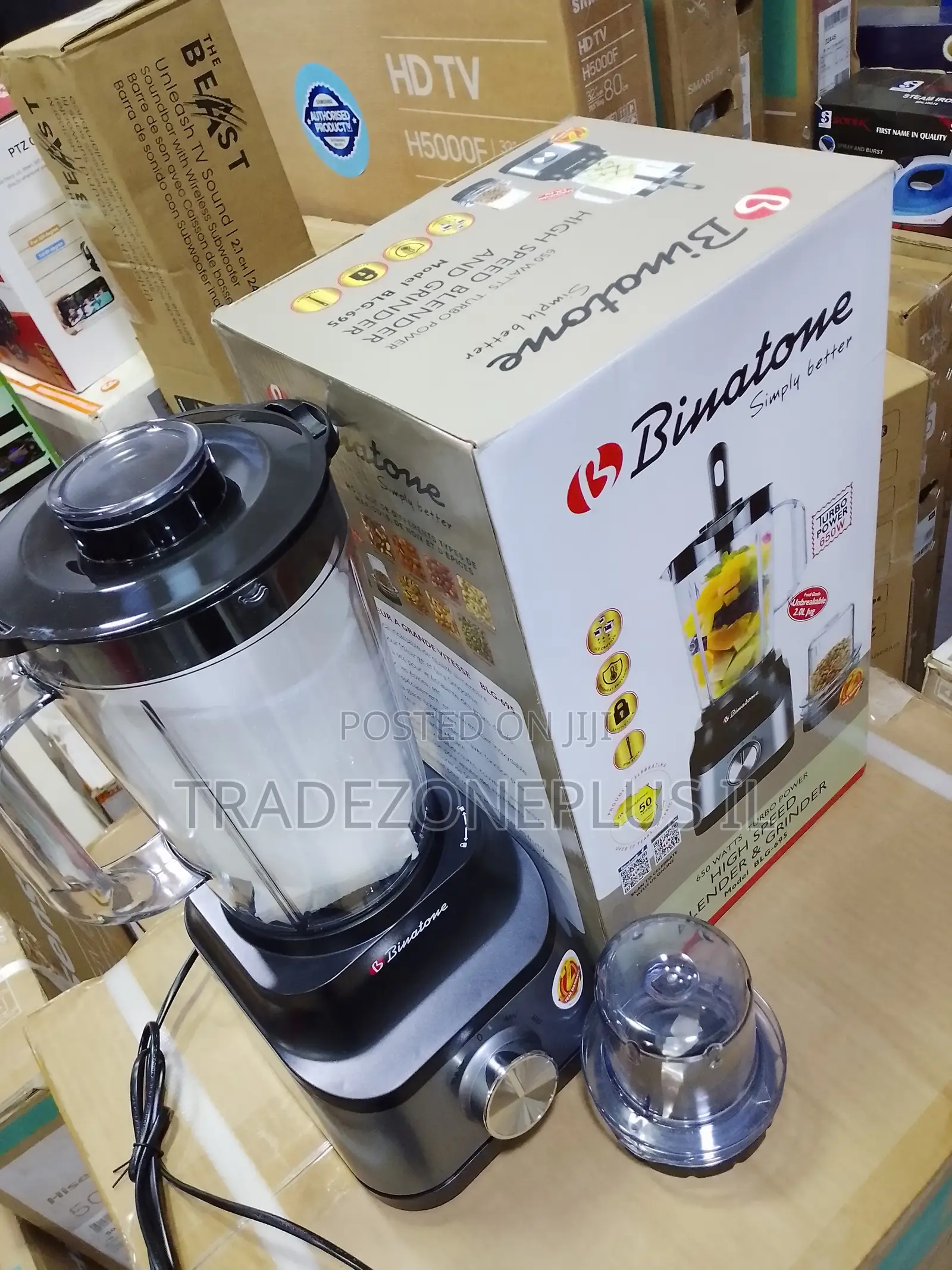 Binatone 2L Blender for Fruits and Kitchen Recipes