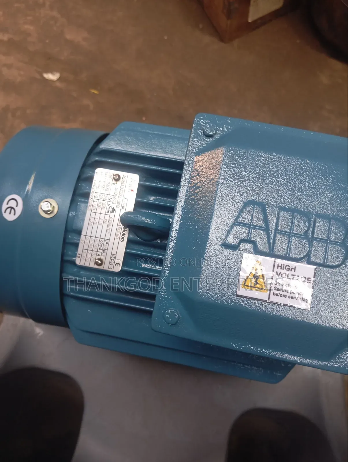 Electric Motor ABB 931RPM
