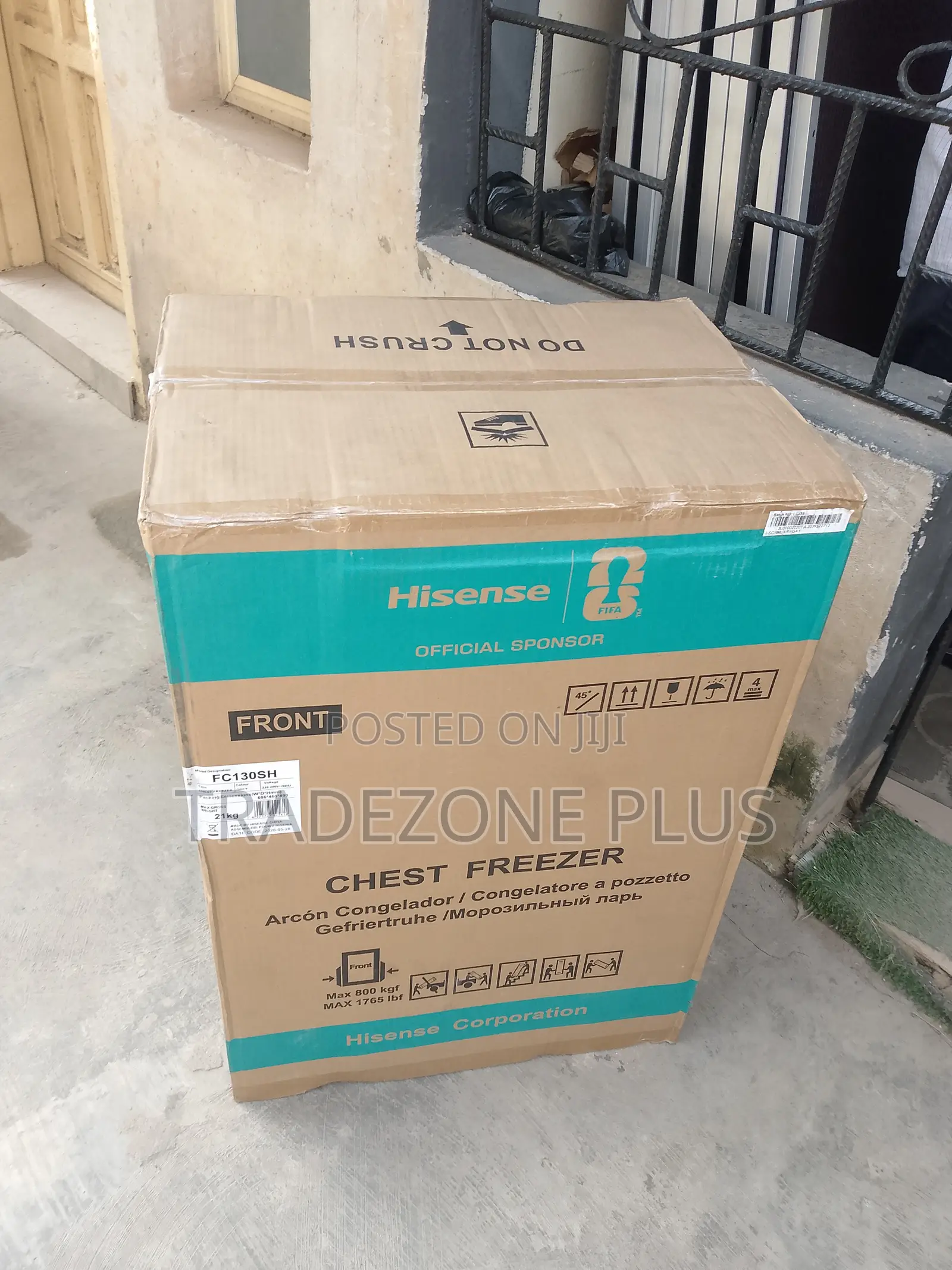 Hisense 97L Freezer for Homes and Small Businesses
