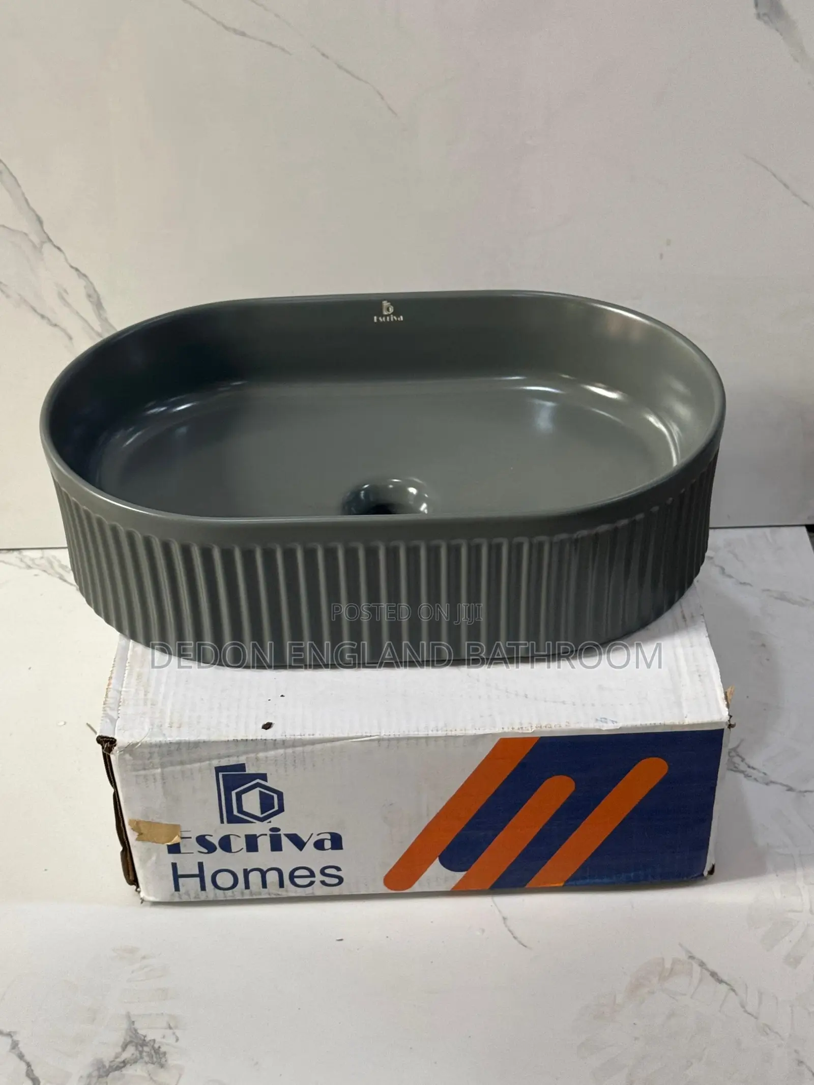Gray Countertop Basin