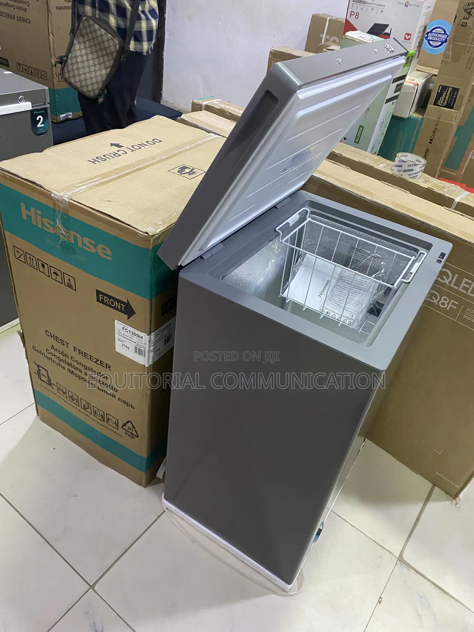 Hisense FC130SH 97L Chest Freezer for Convenient Freezing