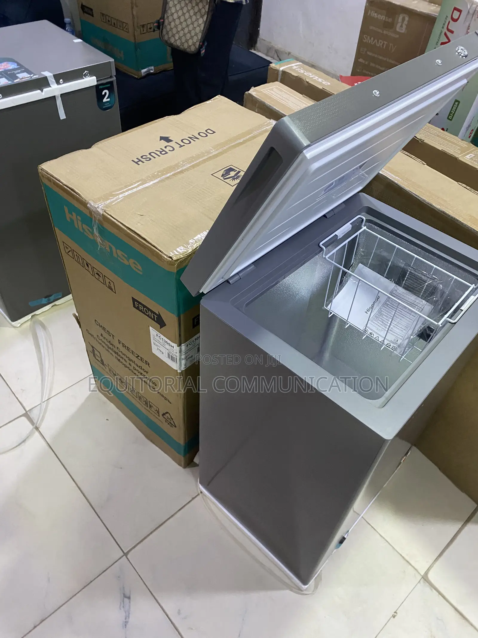 Hisense FC130SH 97L Chest Freezer for Food Stockpiling
