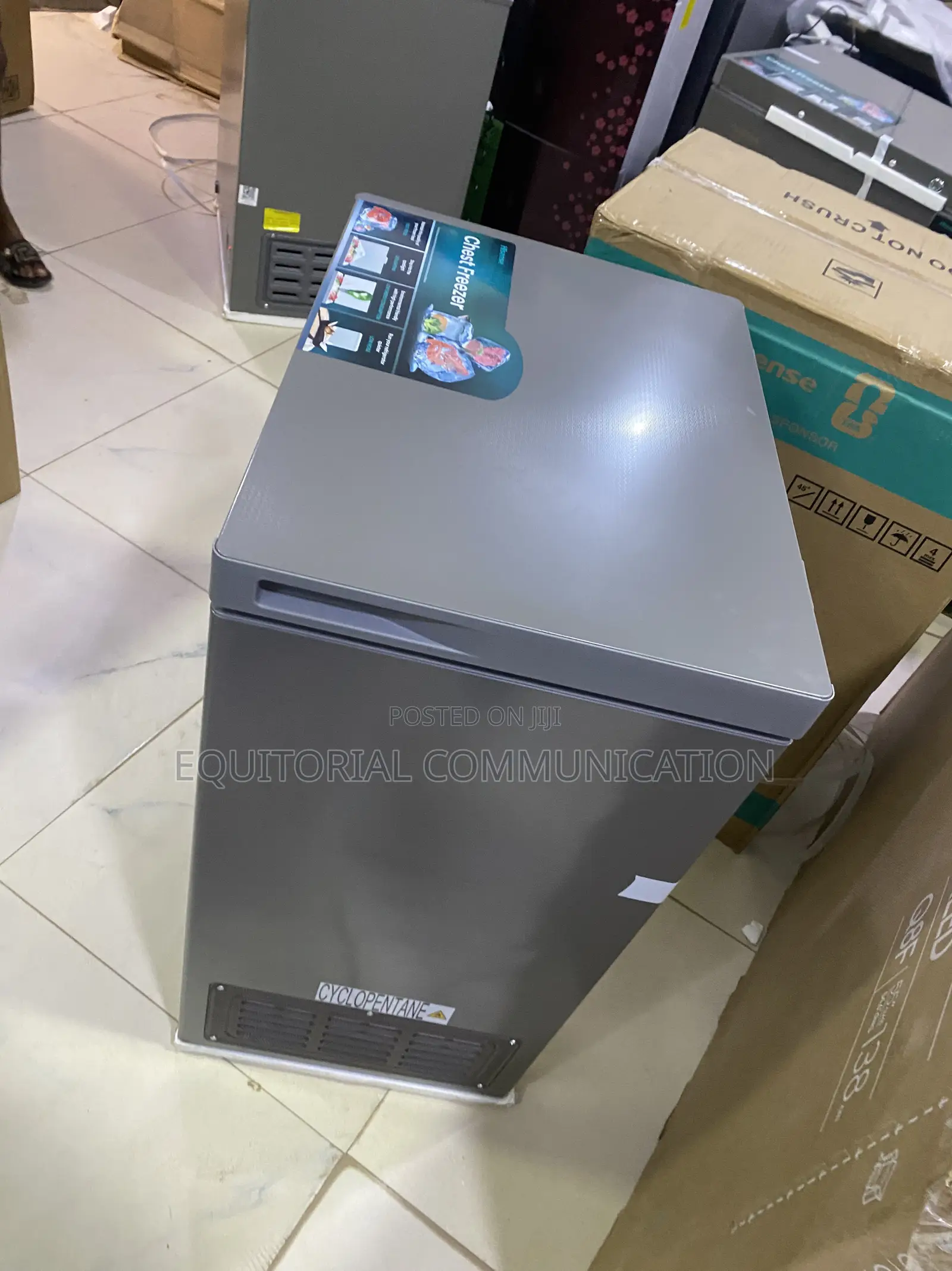 Hisense FC130SH 97L Small Chest Freezer for Food Storage