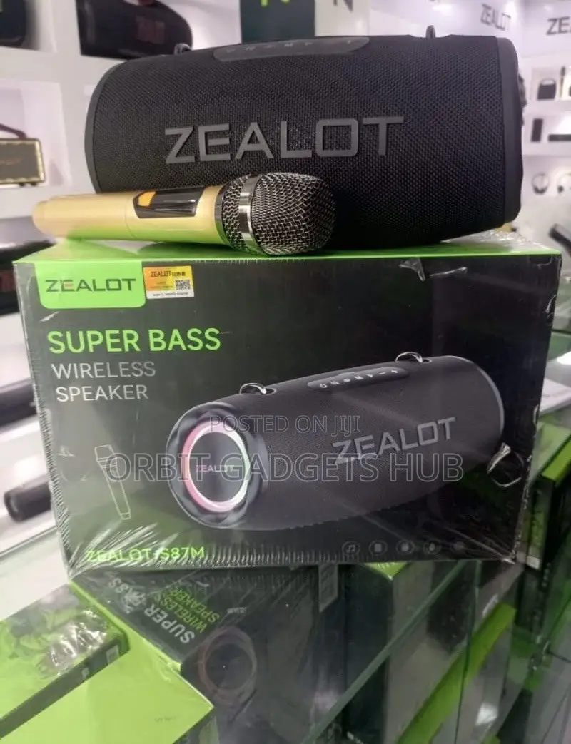 ZEALOT S87M 80W Portable Bluetooth Party & Karaoke Speaker