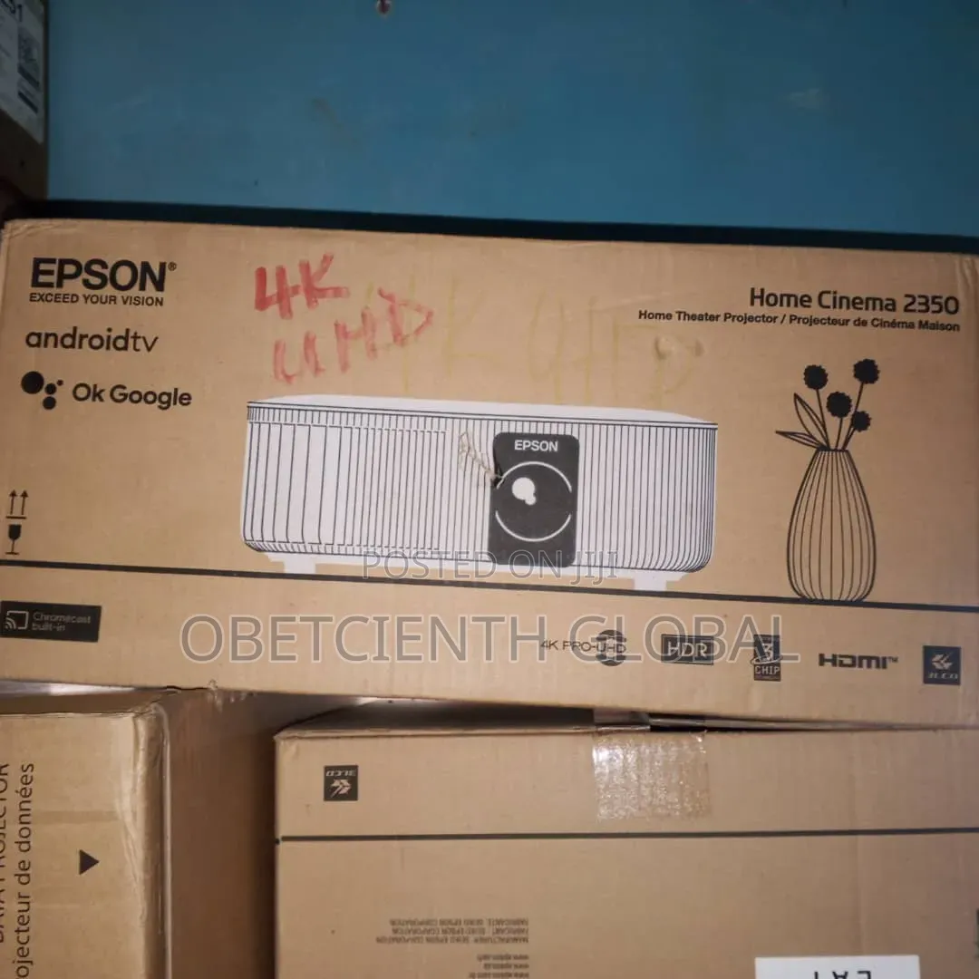 Epson Home Cinema 2350, 2800lumens Compact 4K PRO-UHD Smart Projector.