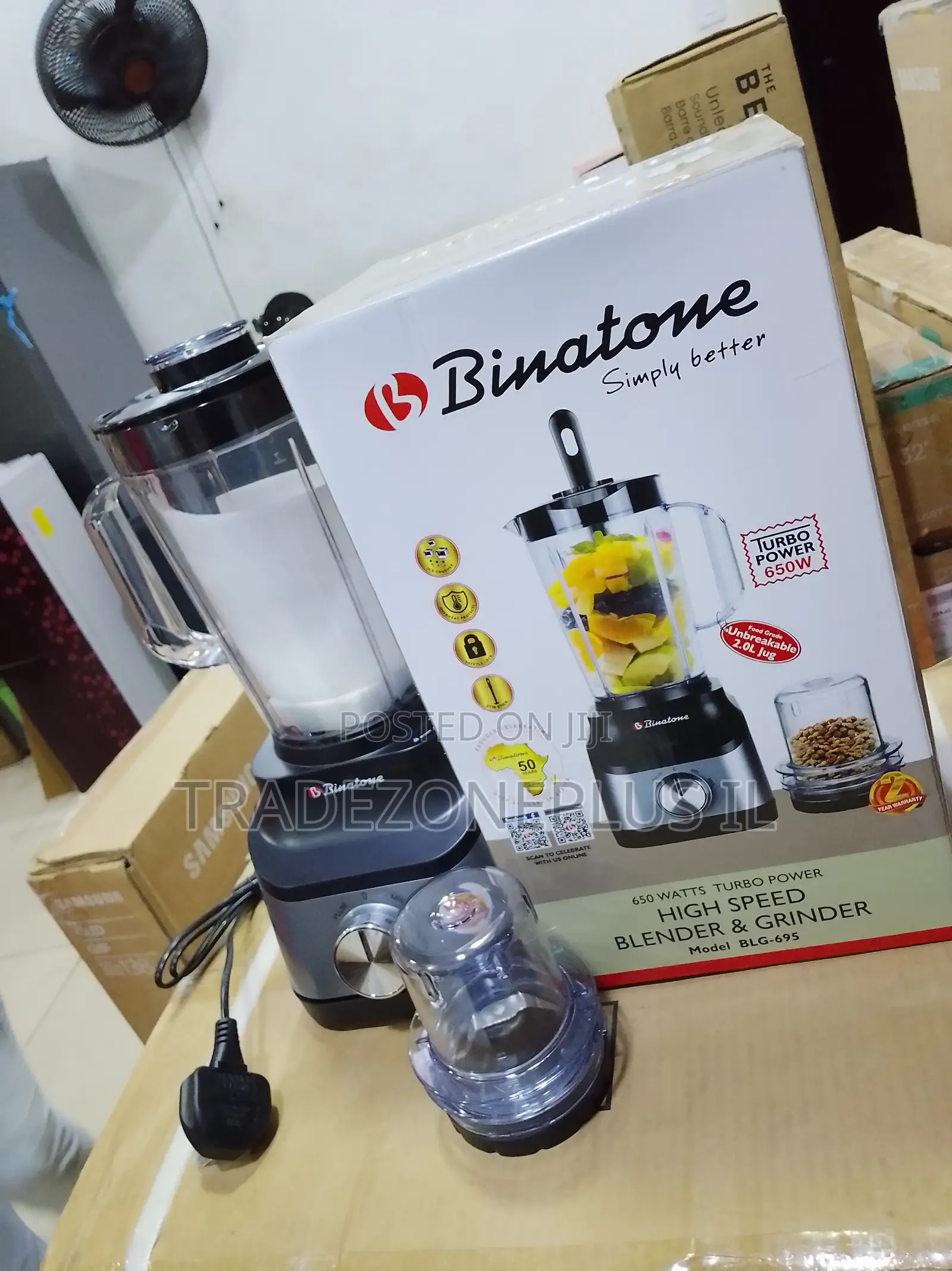 Binatone 650W Blender for Smoothies and Drinks
