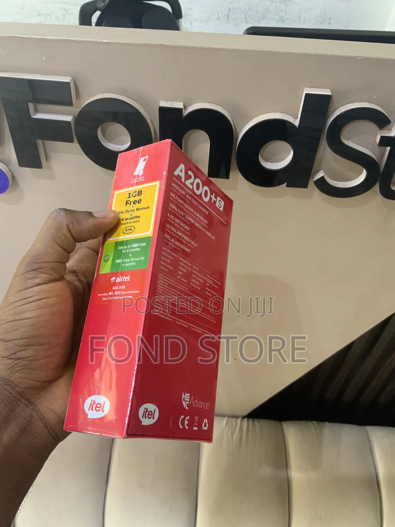 New Itel A200+ 128 GB
