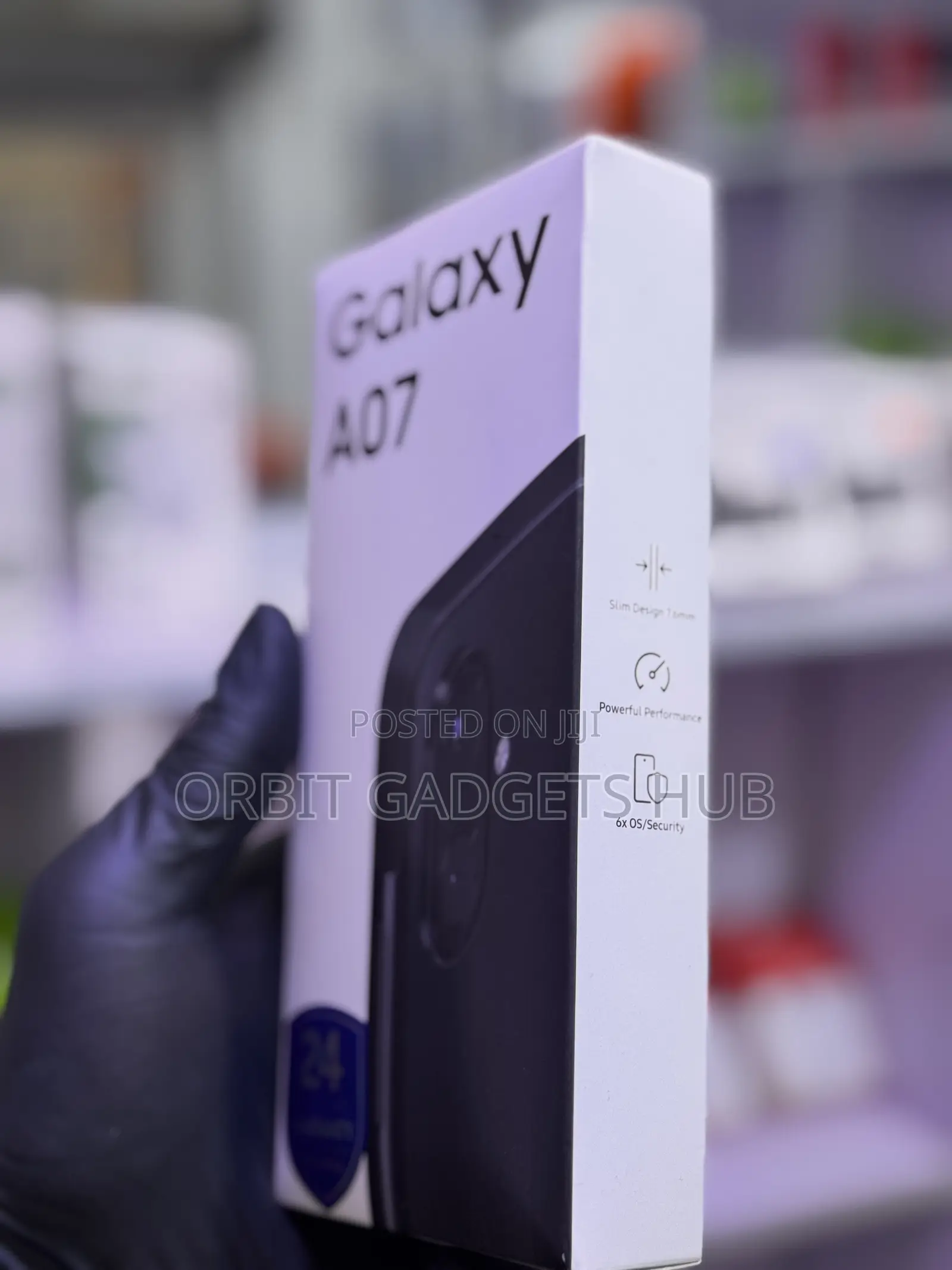 New Samsung Galaxy A07 4G 128 GB Black