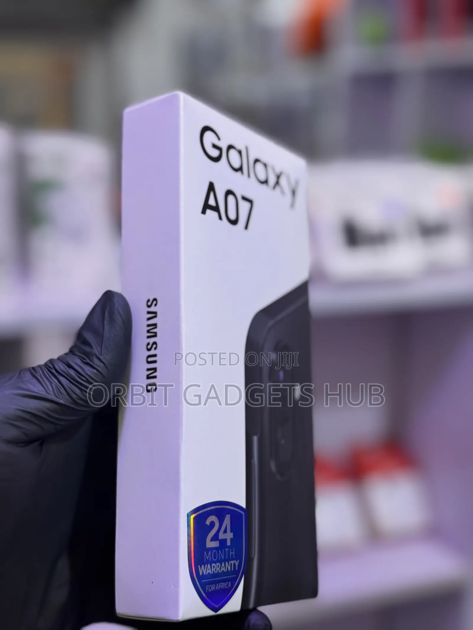 New Samsung Galaxy A07 4G 128 GB Black