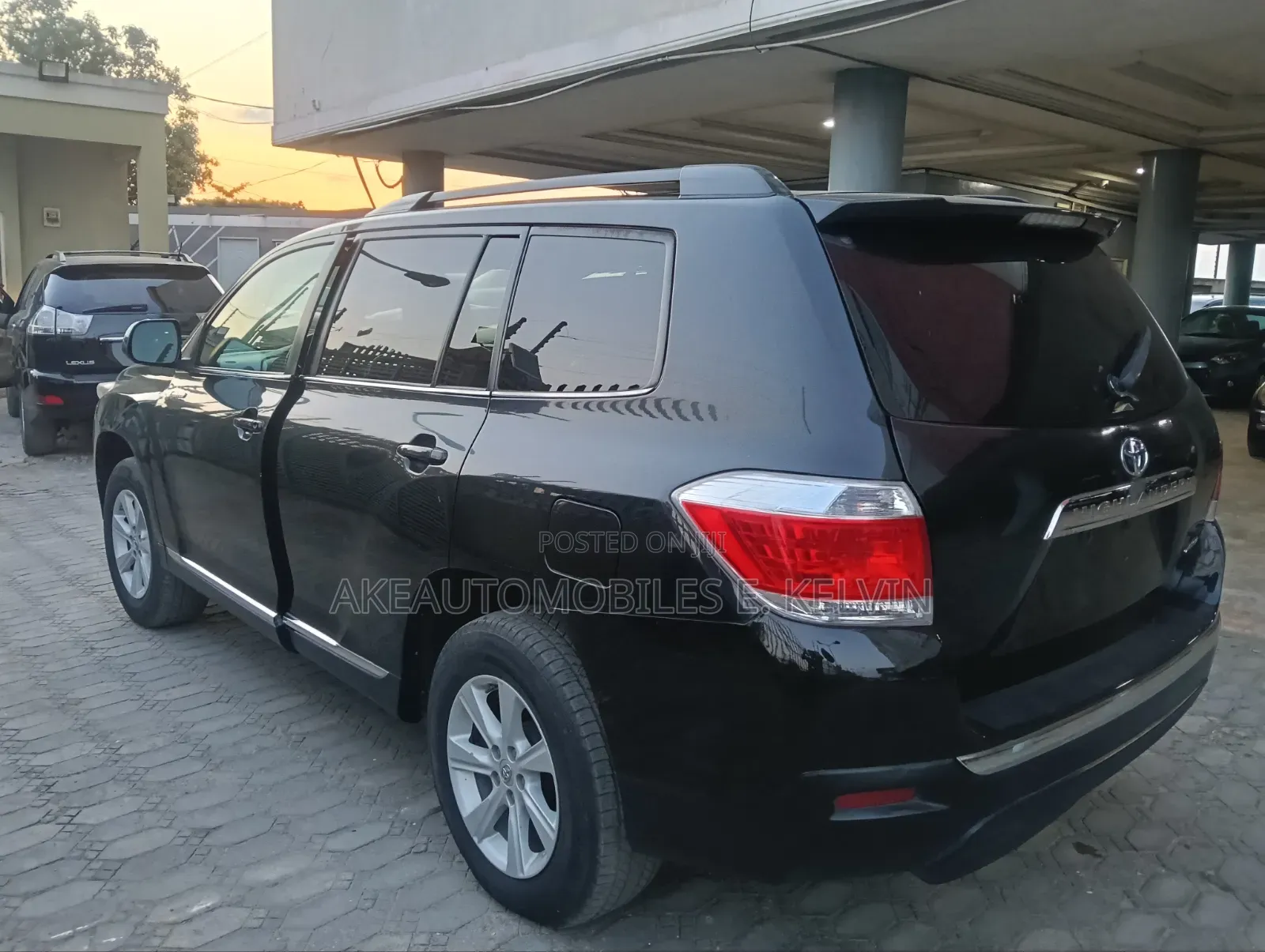 Toyota Highlander Limited 3.5L 2WD 2013 Black