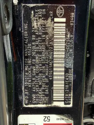 Toyota Camry SE 2021 Black