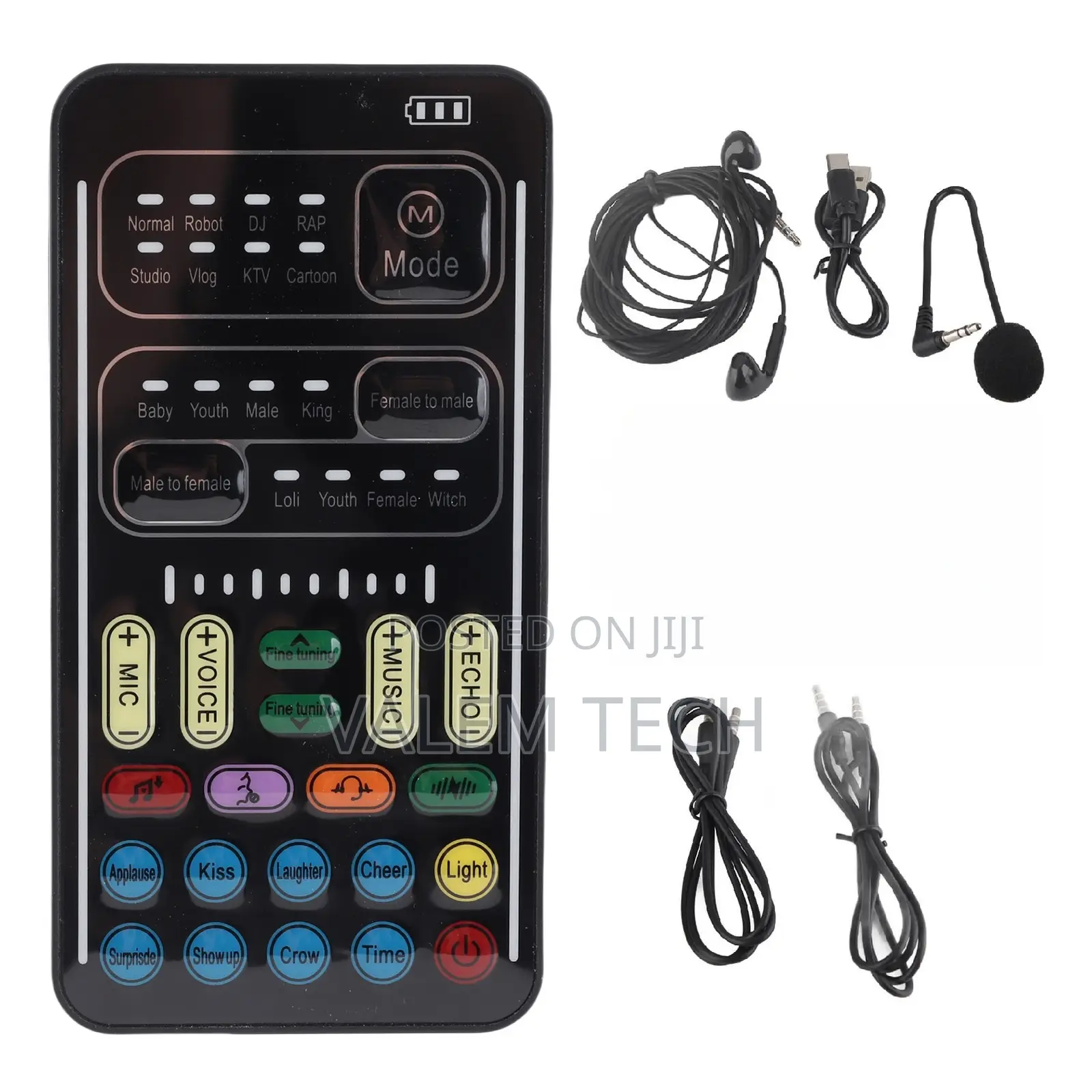 I9 Voice Changer Device .8 Different Voice